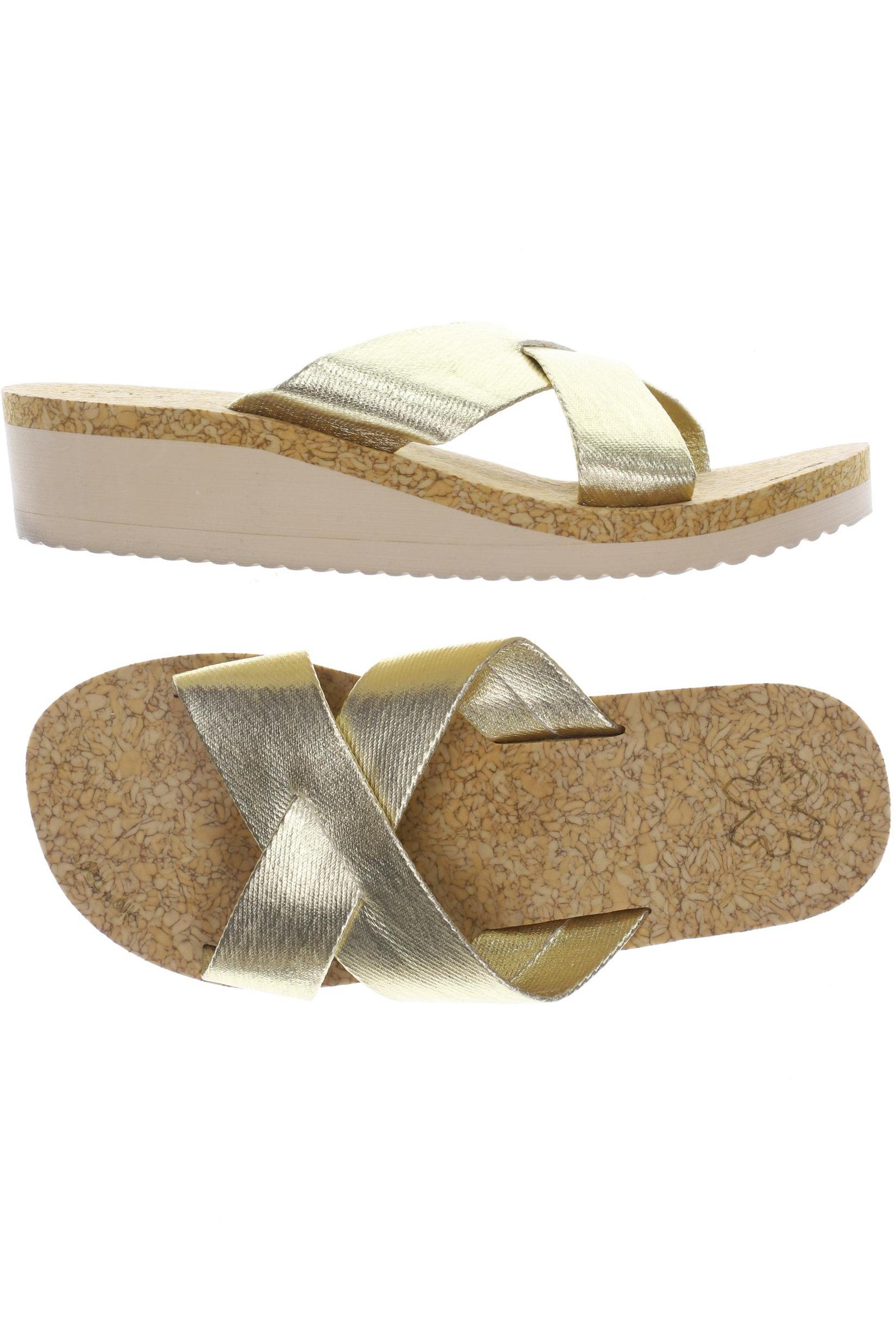 

Flip Flop Damen Sandale, gold