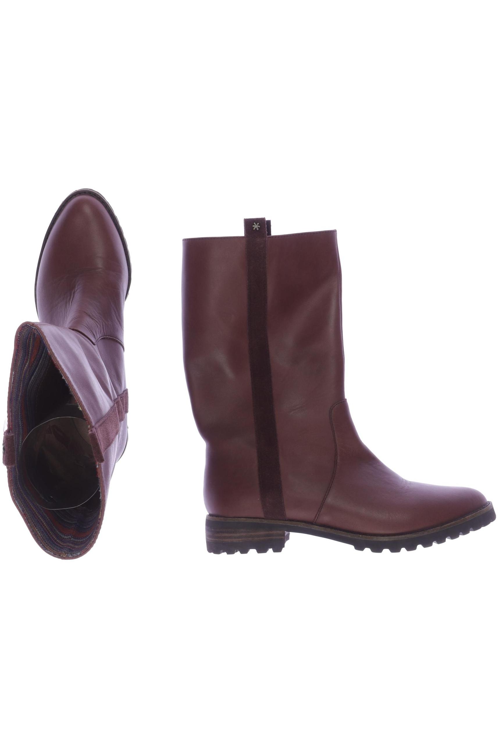 

Flip Flop Damen Stiefel, bordeaux