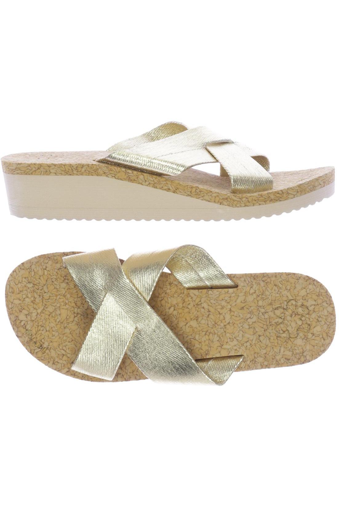 

Flip Flop Damen Sandale, gold