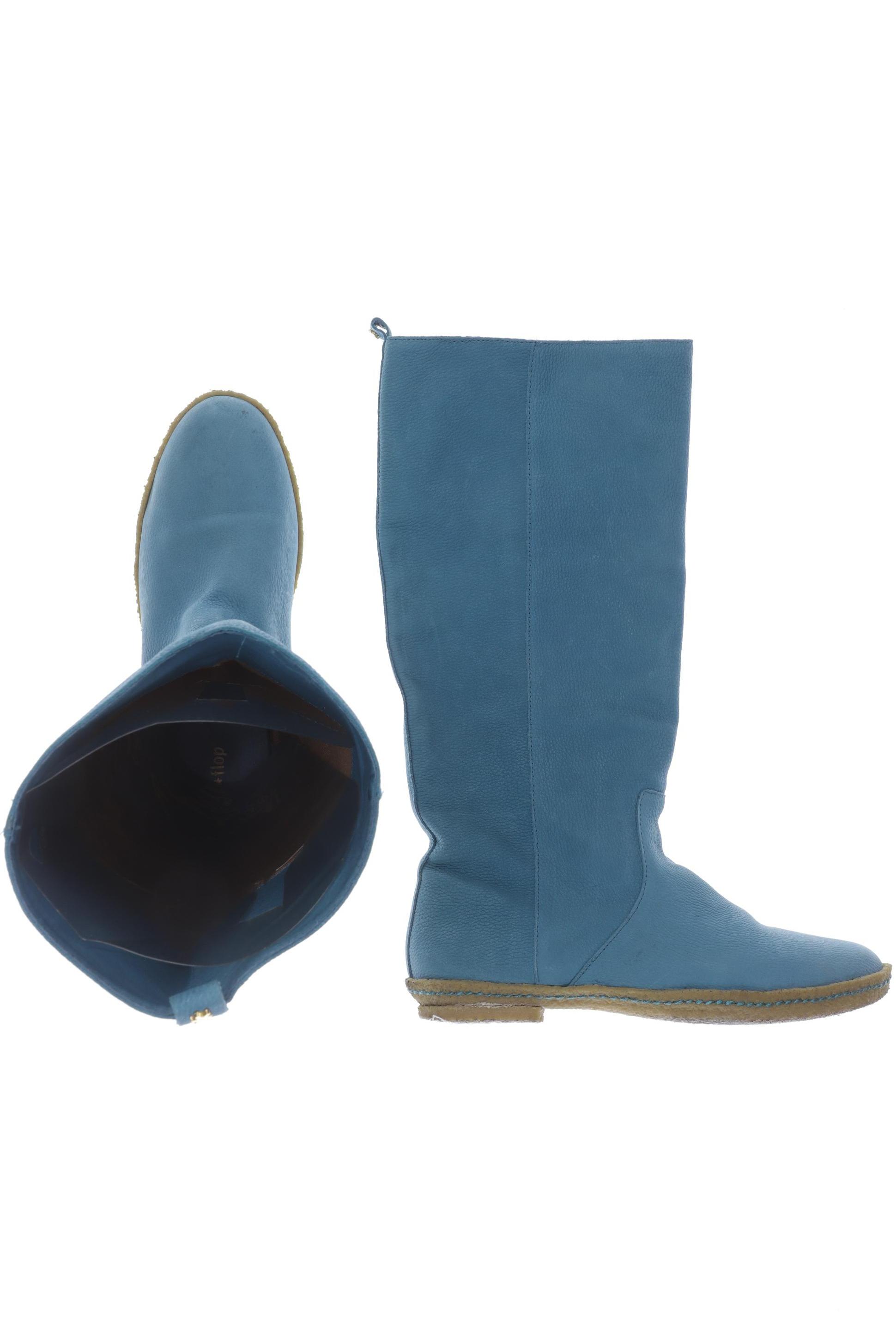 

Flip Flop Damen Stiefel, blau