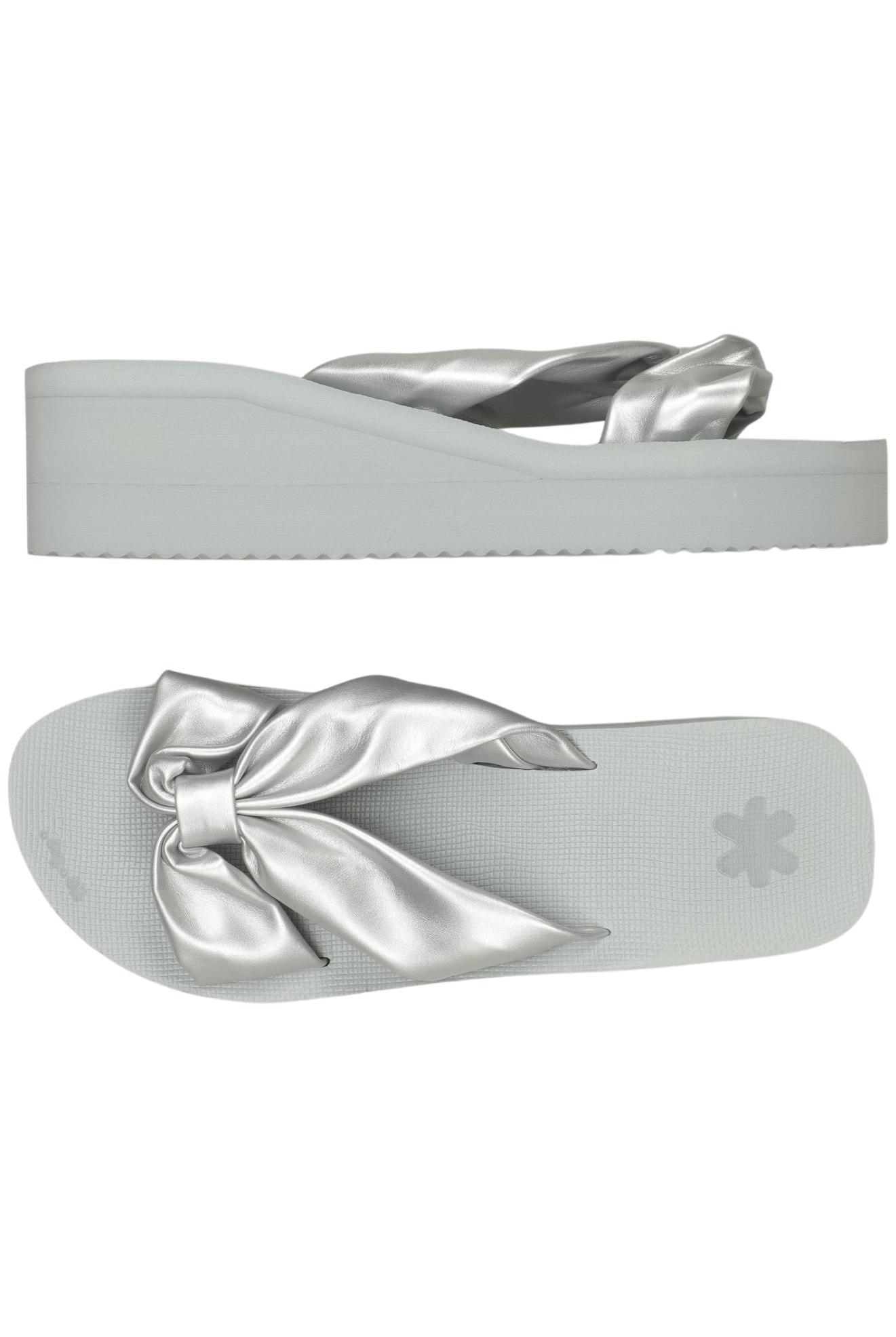 

flip*flop Damen Sandale, silber, Gr. 38