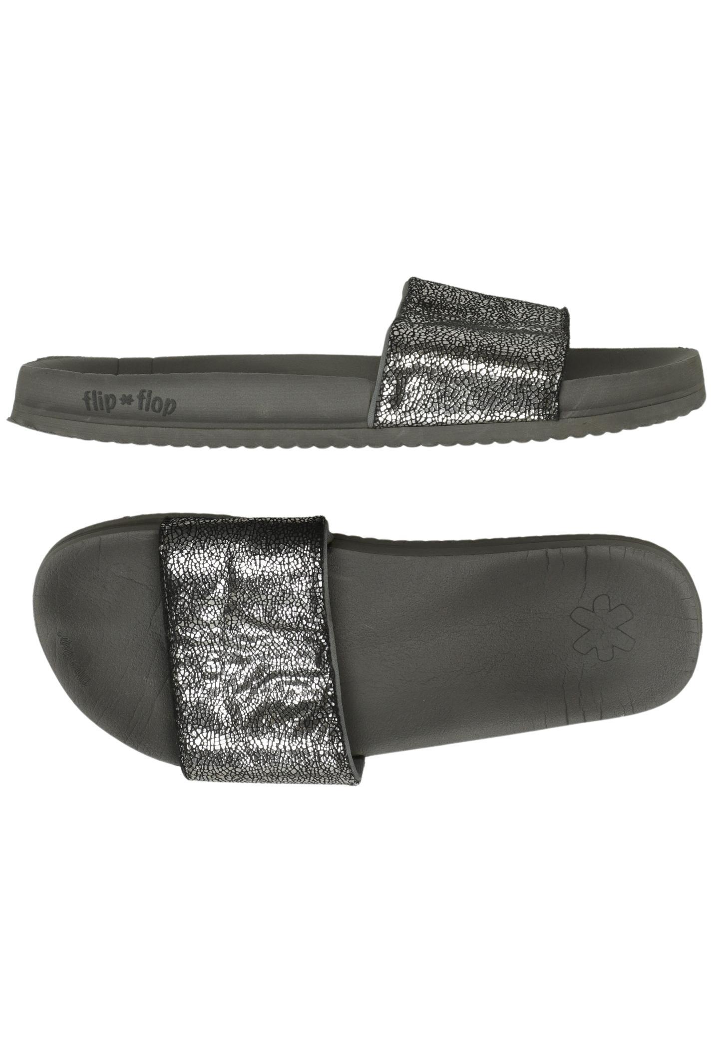 

flip*flop Damen Sandale, silber, Gr. 40.5