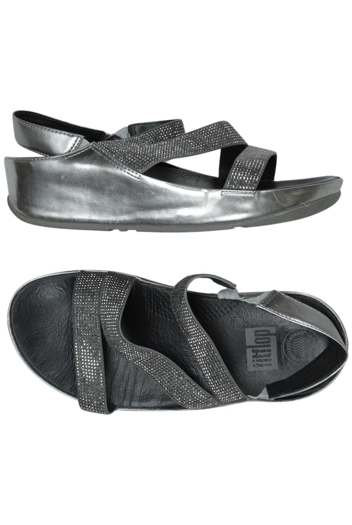 

flip*flop Damen Sandale, silber, Gr. 36