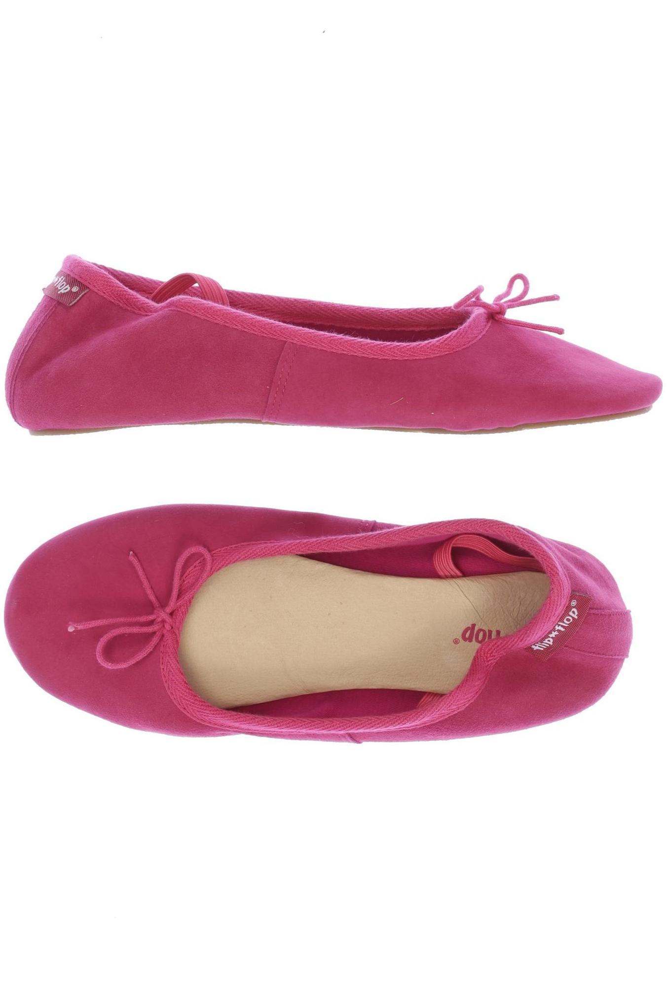 

Flip Flop Damen Ballerinas, pink, Gr. 38