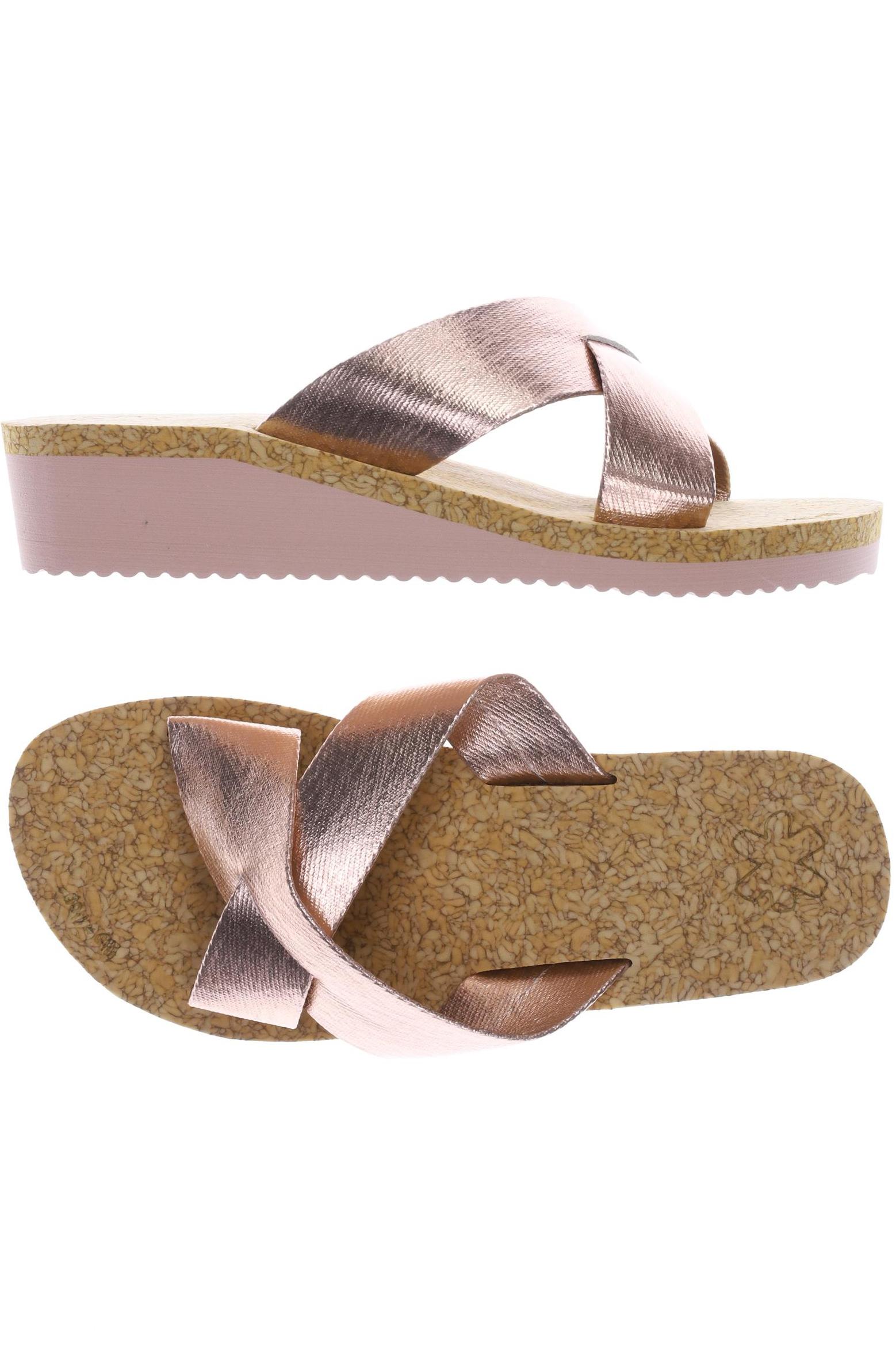 

Flip Flop Damen Sandale, gold, Gr. 37