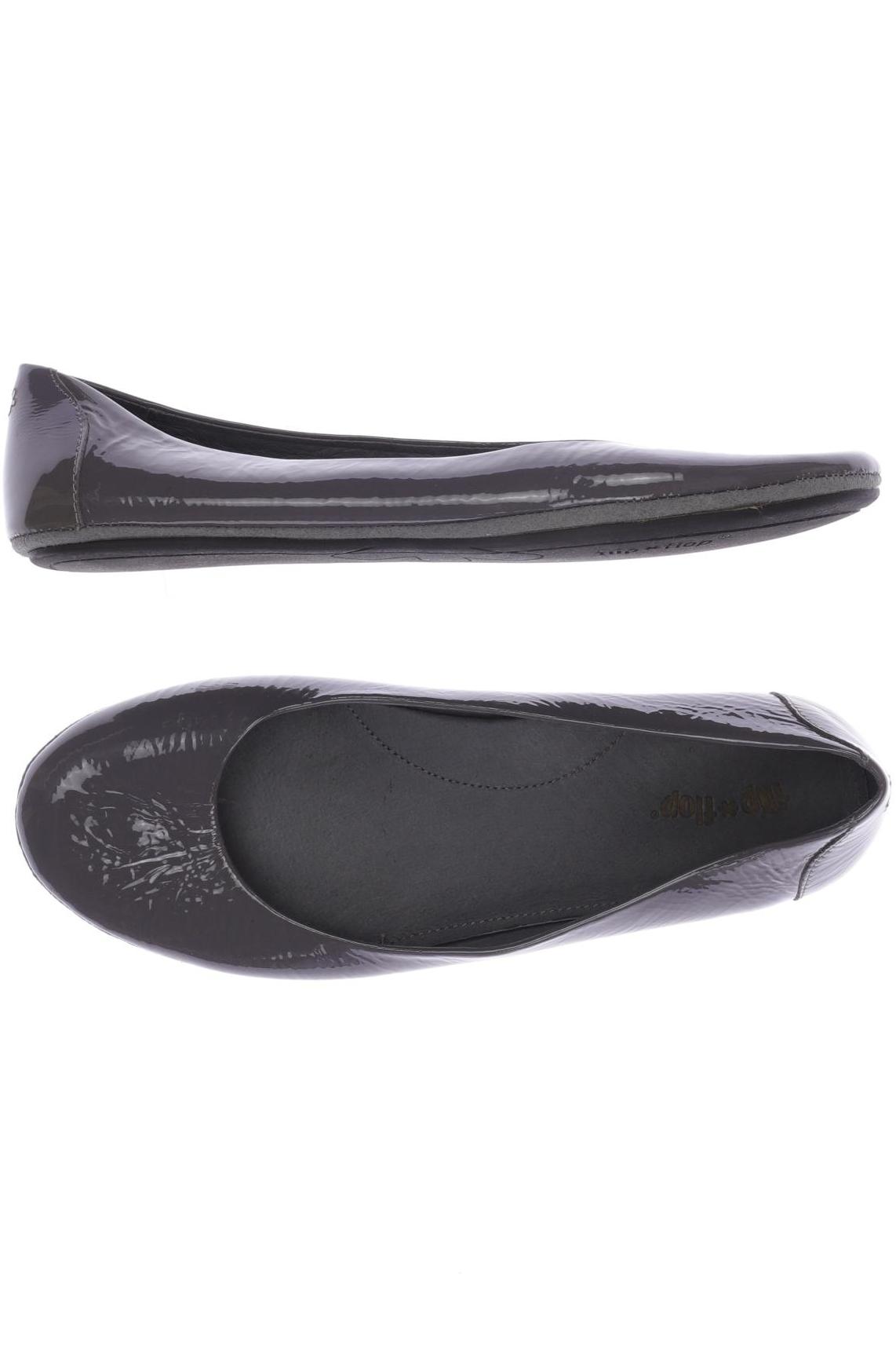 

Flip Flop Damen Ballerinas, grau