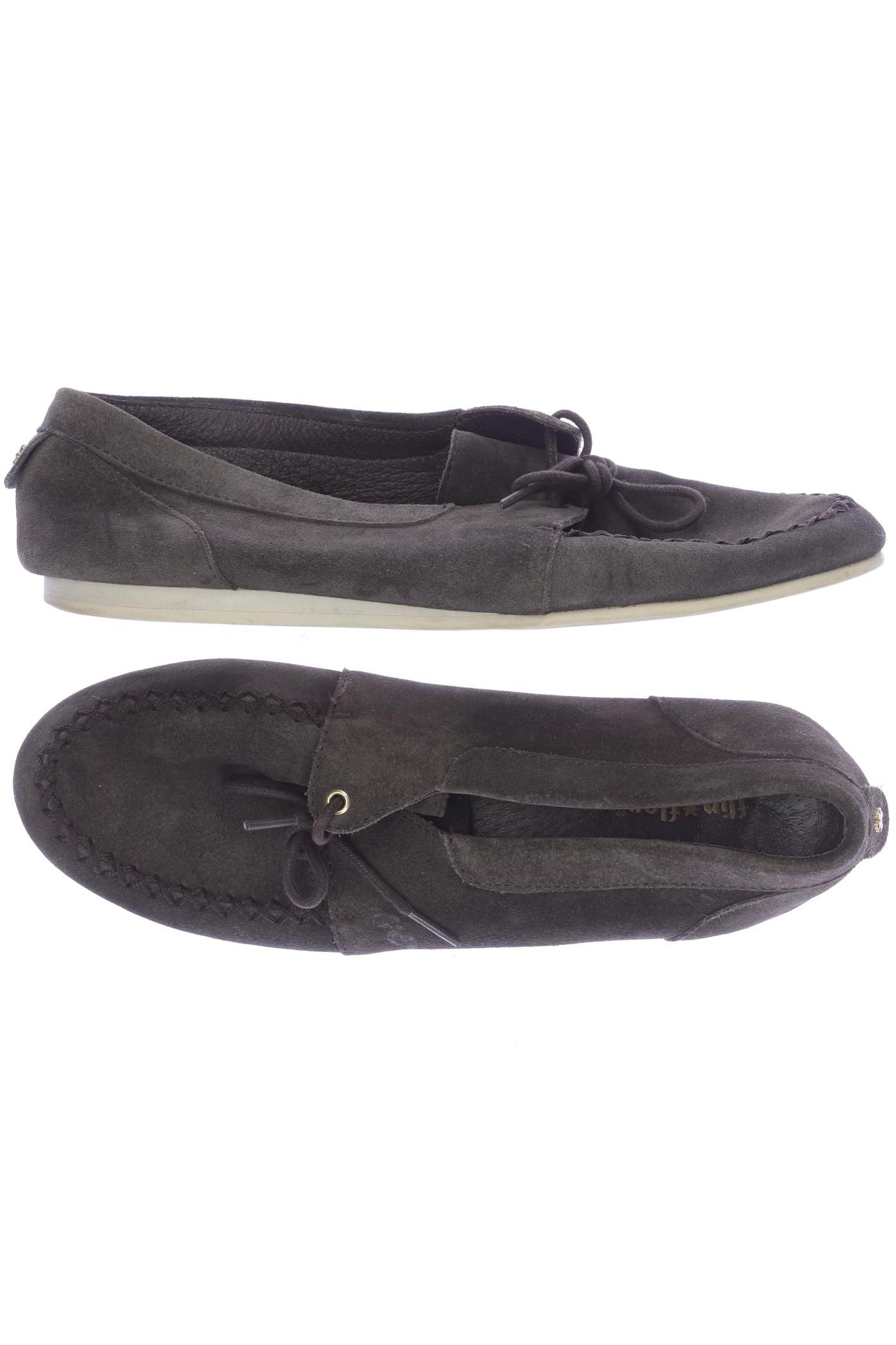 

Flip Flop Damen Halbschuh, braun, Gr. 39