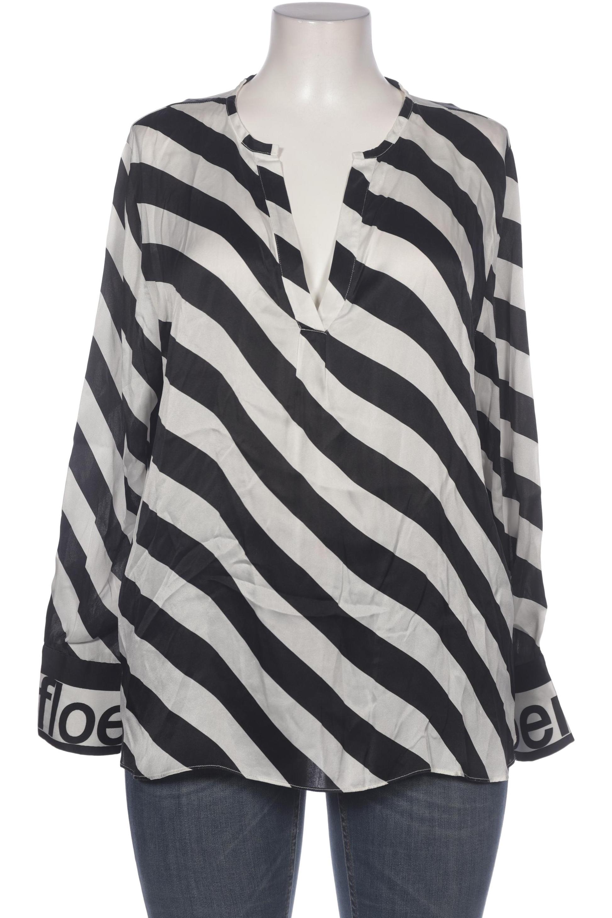 

floer Damen Bluse, schwarz, Gr. 46