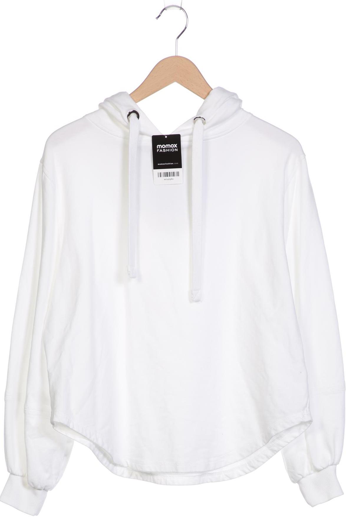 

floer Damen Kapuzenpullover, weiß, Gr. 38