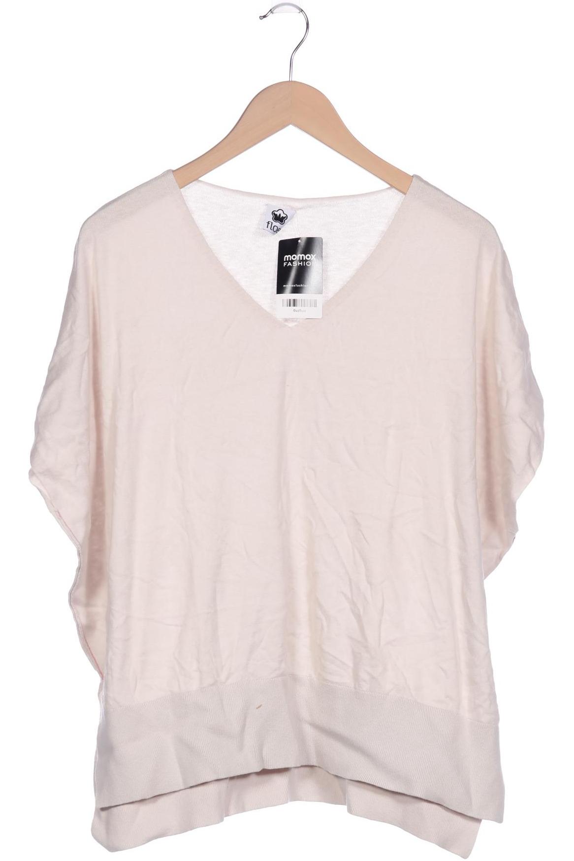 

floer Damen Pullover, beige, Gr. 42