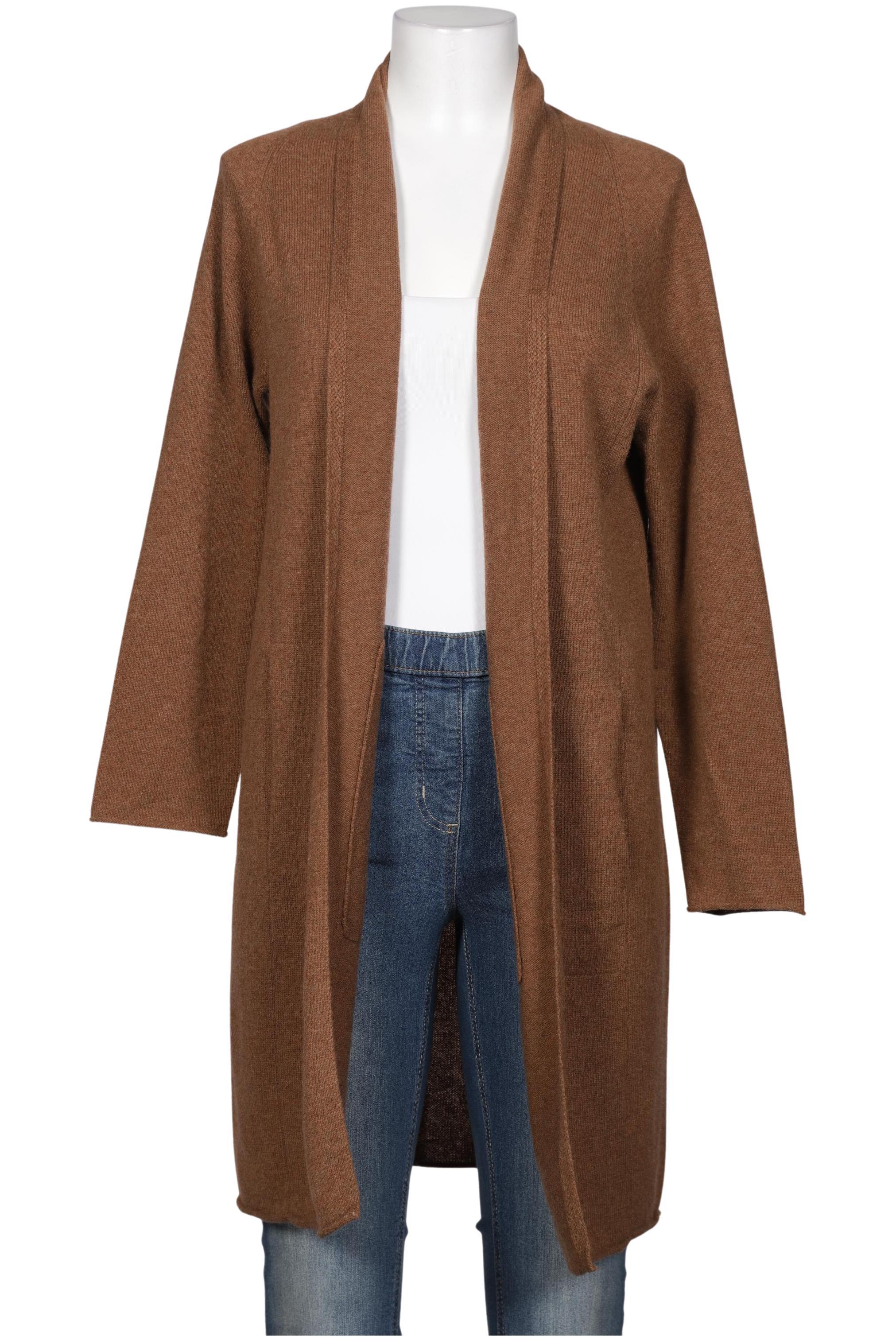 

floer Damen Strickjacke, braun, Gr. 38