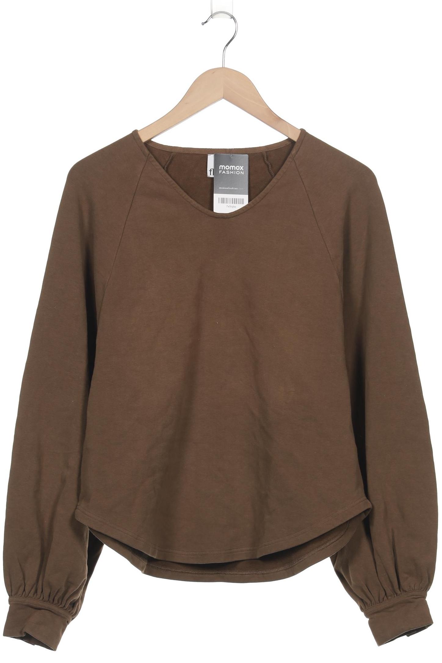 

floer Damen Sweatshirt, braun, Gr. 36