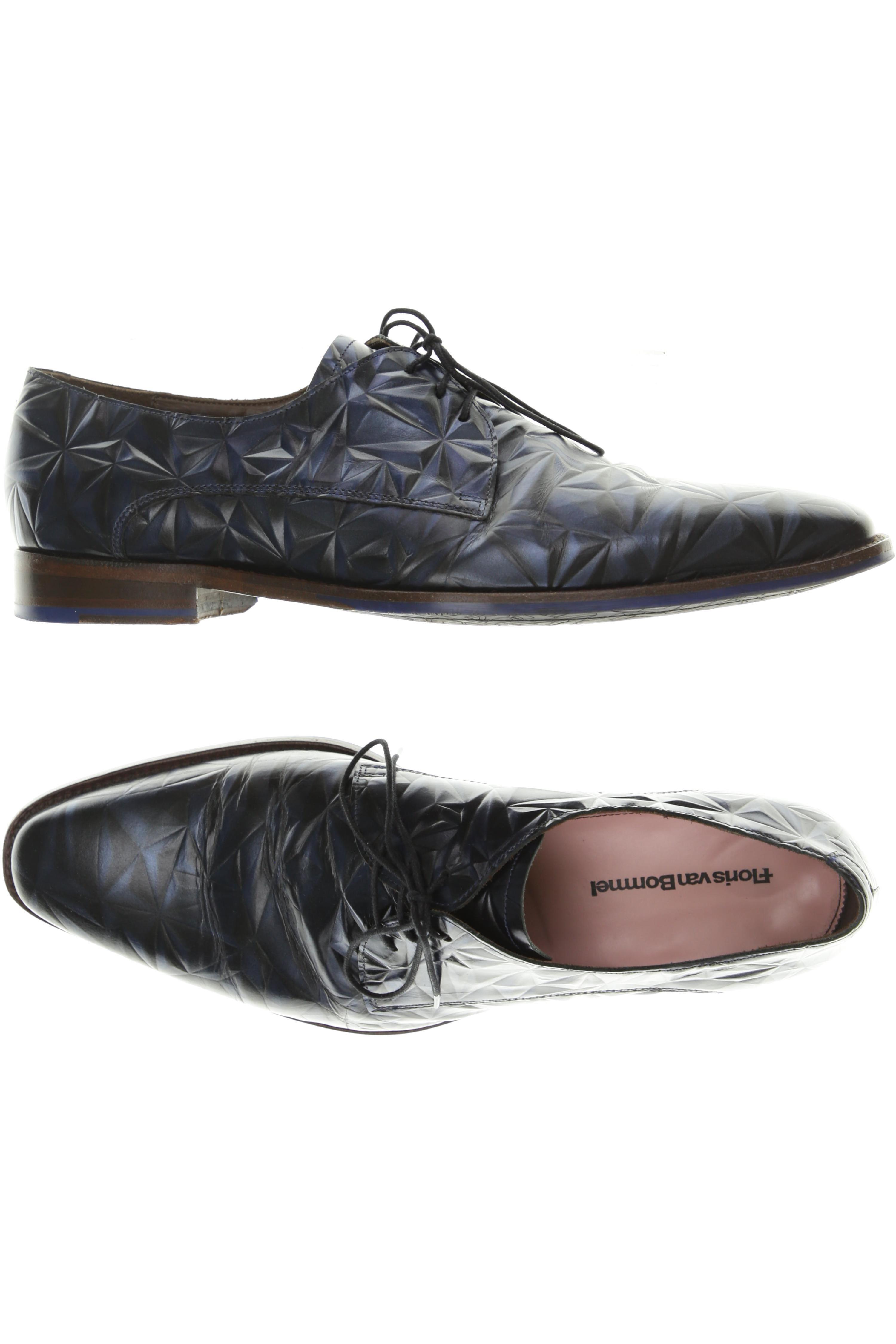 

Floris van Bommel Herren Halbschuh, blau, Gr. 9.5