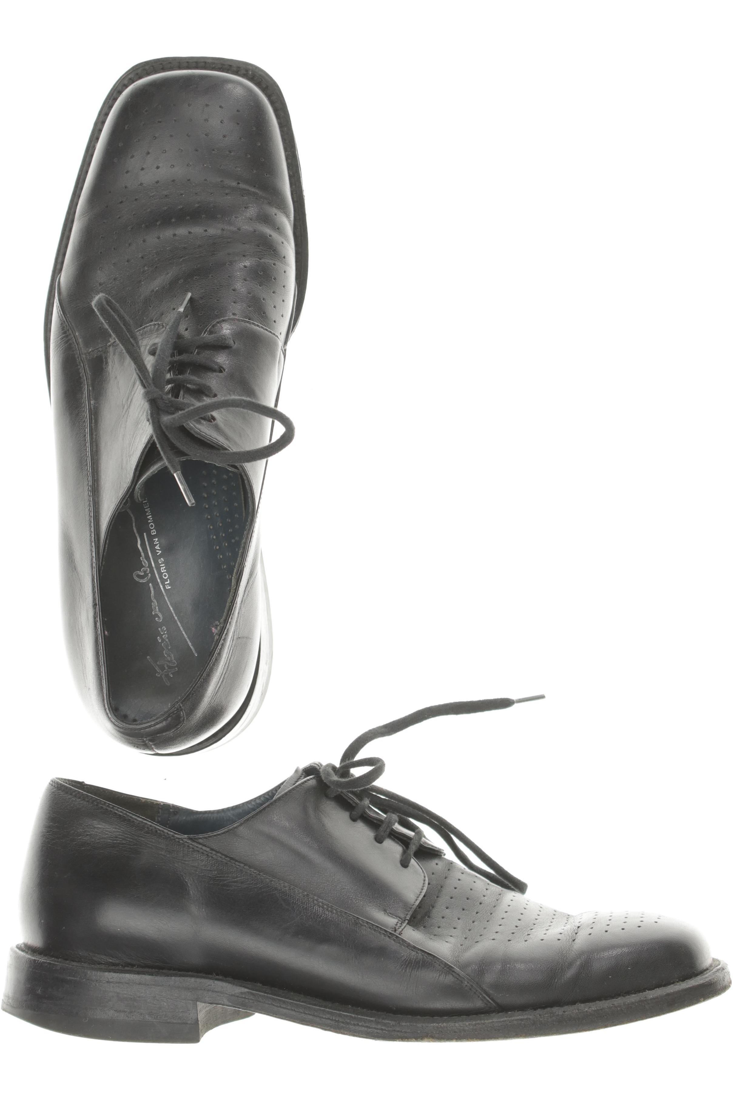 

Floris van Bommel Herren Halbschuh, schwarz, Gr. 40.5