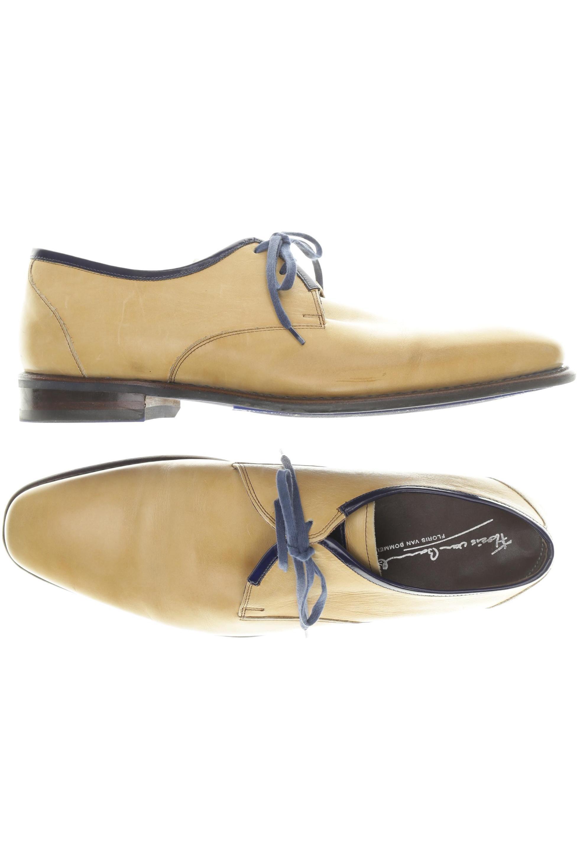 

Floris van Bommel Herren Halbschuh, beige, Gr. 46