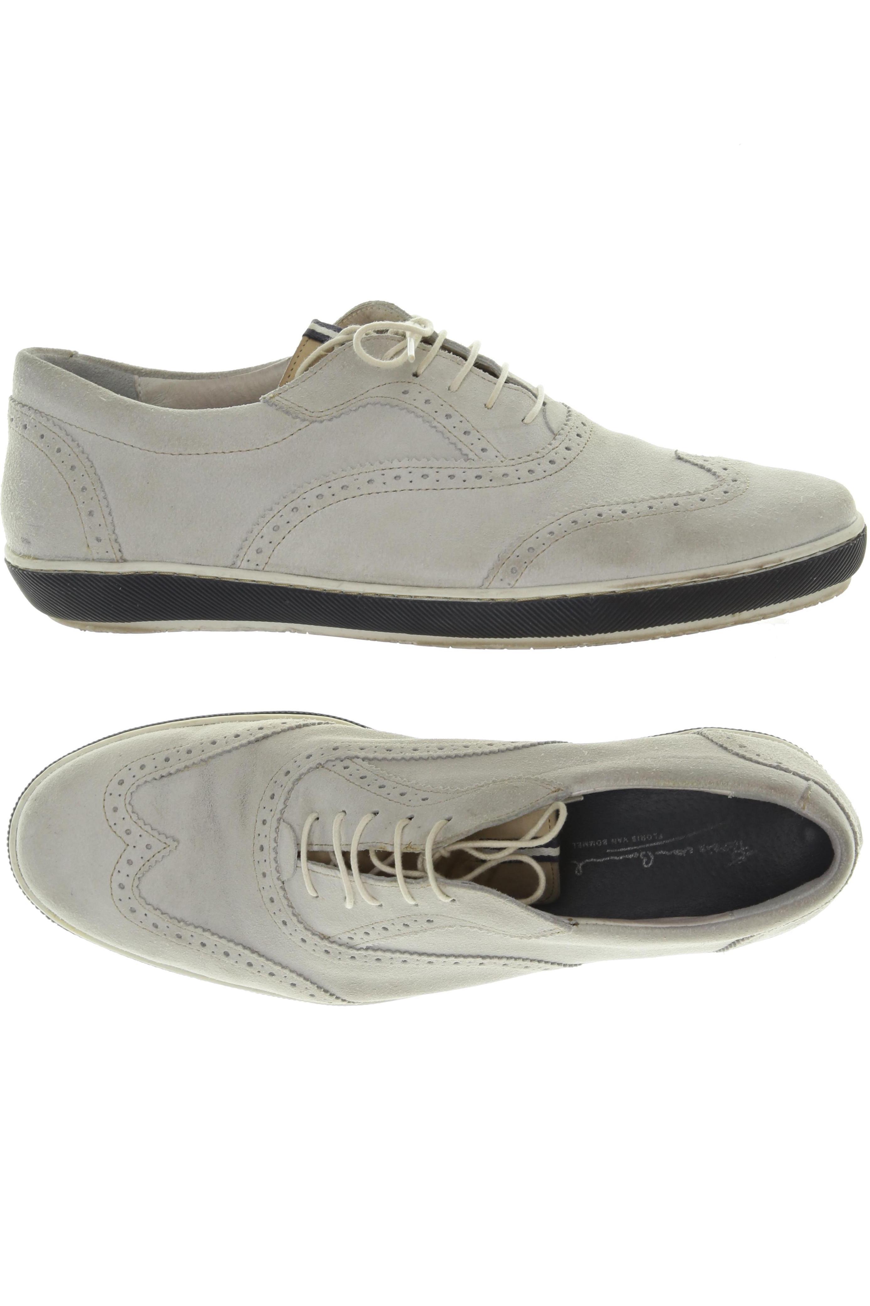 Thumbnail - Floris van Bommel Herren Halbschuh, weiß, Gr. 7.5