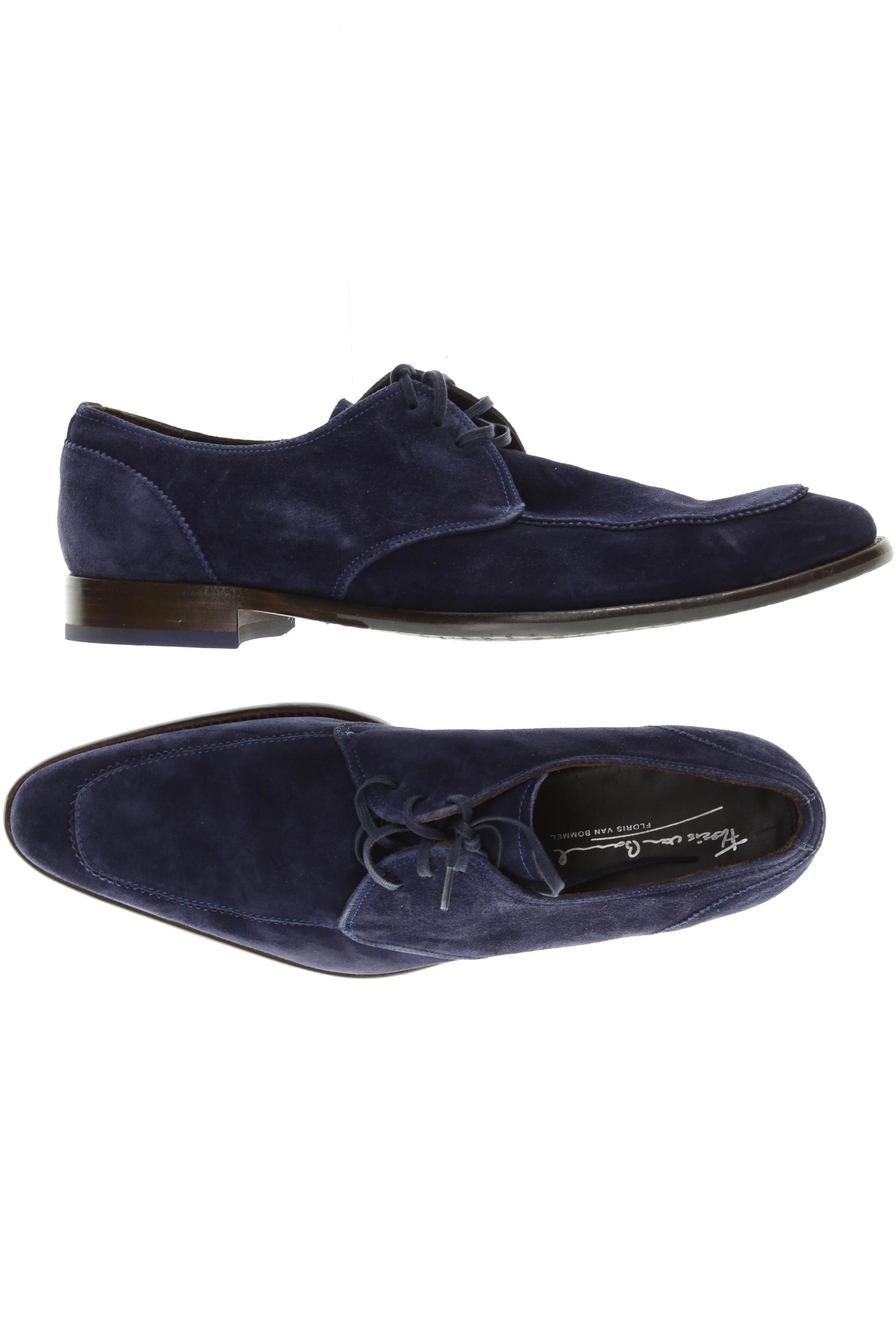 

Floris van Bommel Herren Halbschuh, blau, Gr. 6.5