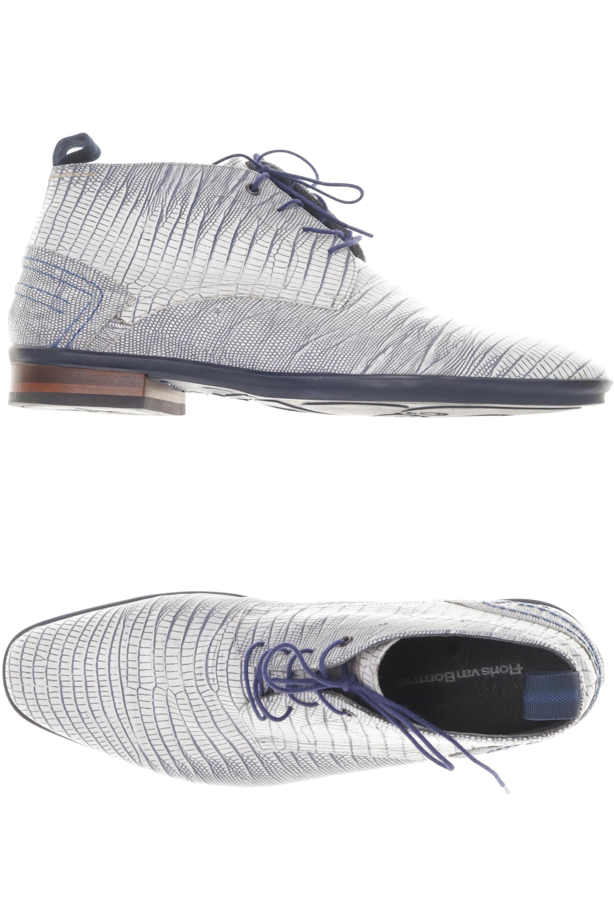 Thumbnail - Floris van Bommel Herren Halbschuh, weiß, Gr. 9.5