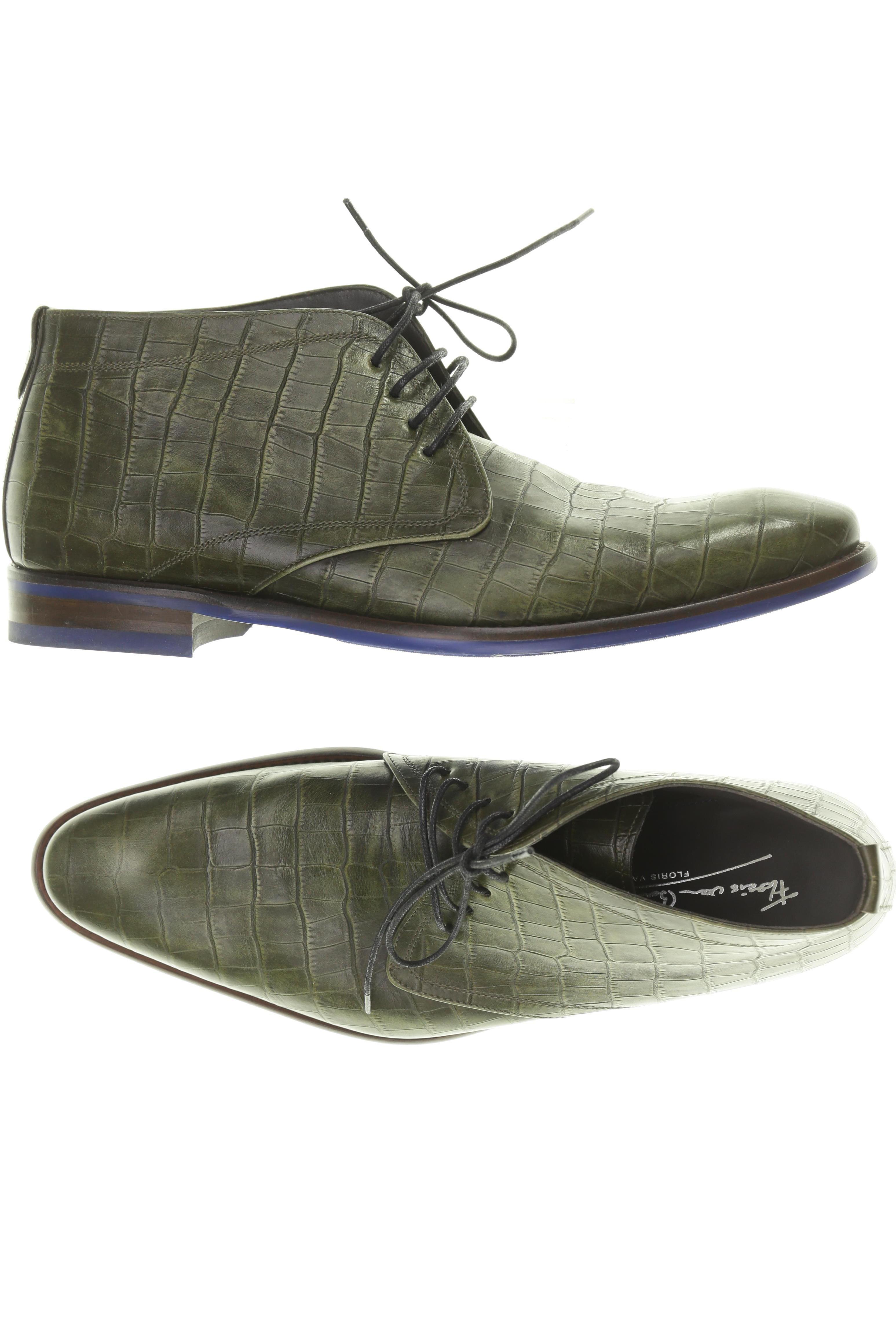 

Floris van Bommel Herren Halbschuh, grün, Gr. 41