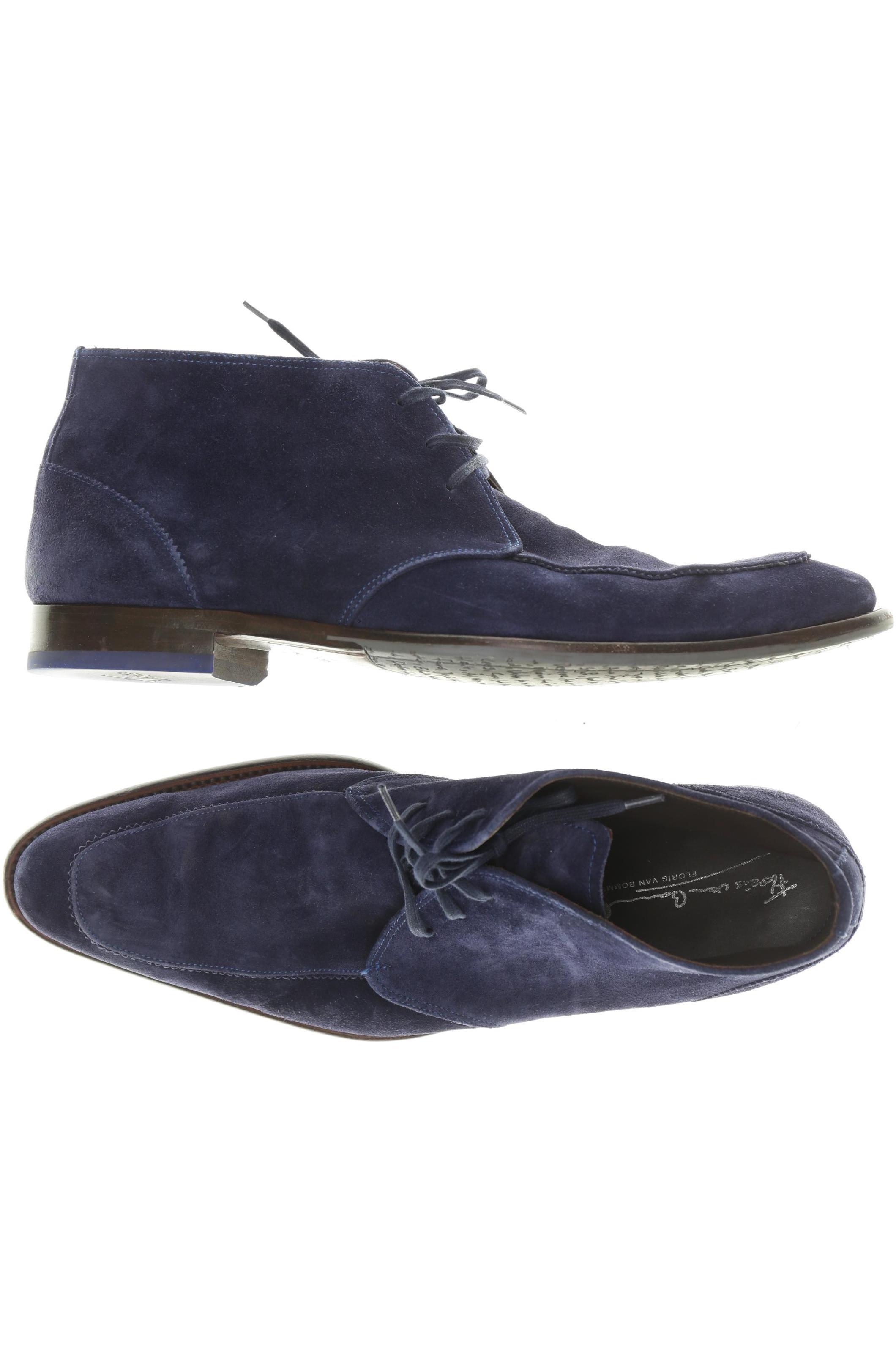

Floris van Bommel Herren Halbschuh, blau, Gr. 10.5