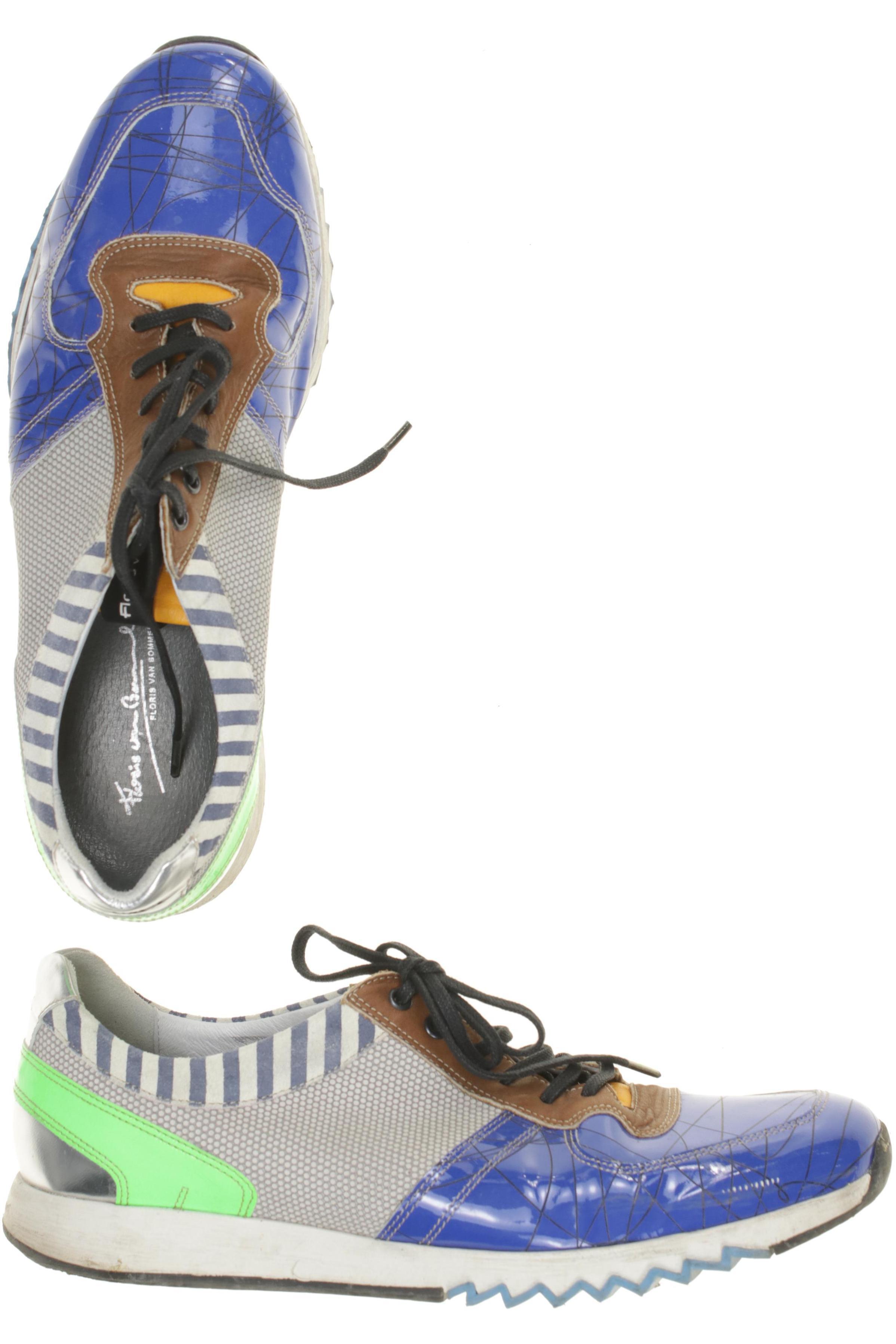 

Floris van Bommel Herren Sneakers, blau, Gr. 8