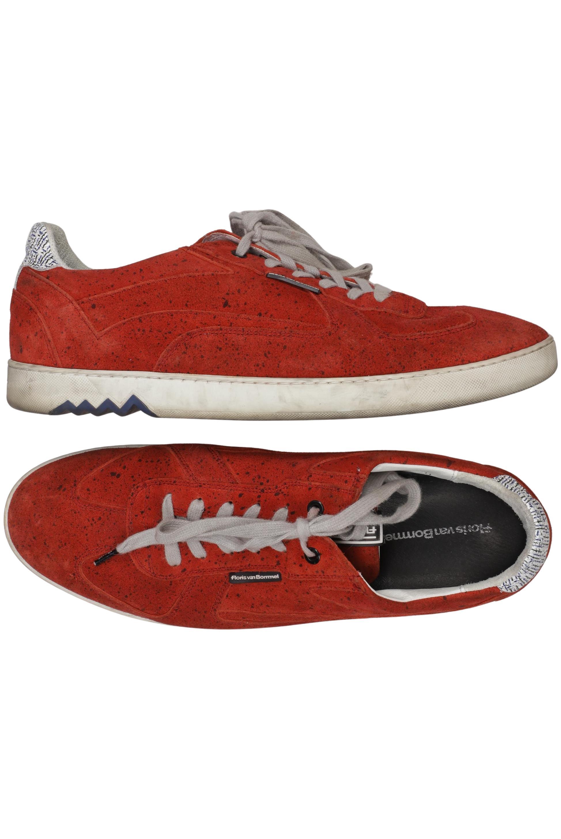 

Floris van Bommel Herren Sneakers, rot, Gr. 11