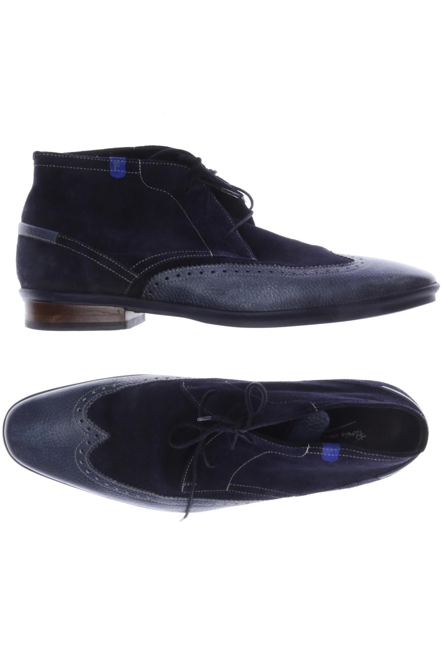 

Floris van Bommel Herren Halbschuh, marineblau, Gr. 10