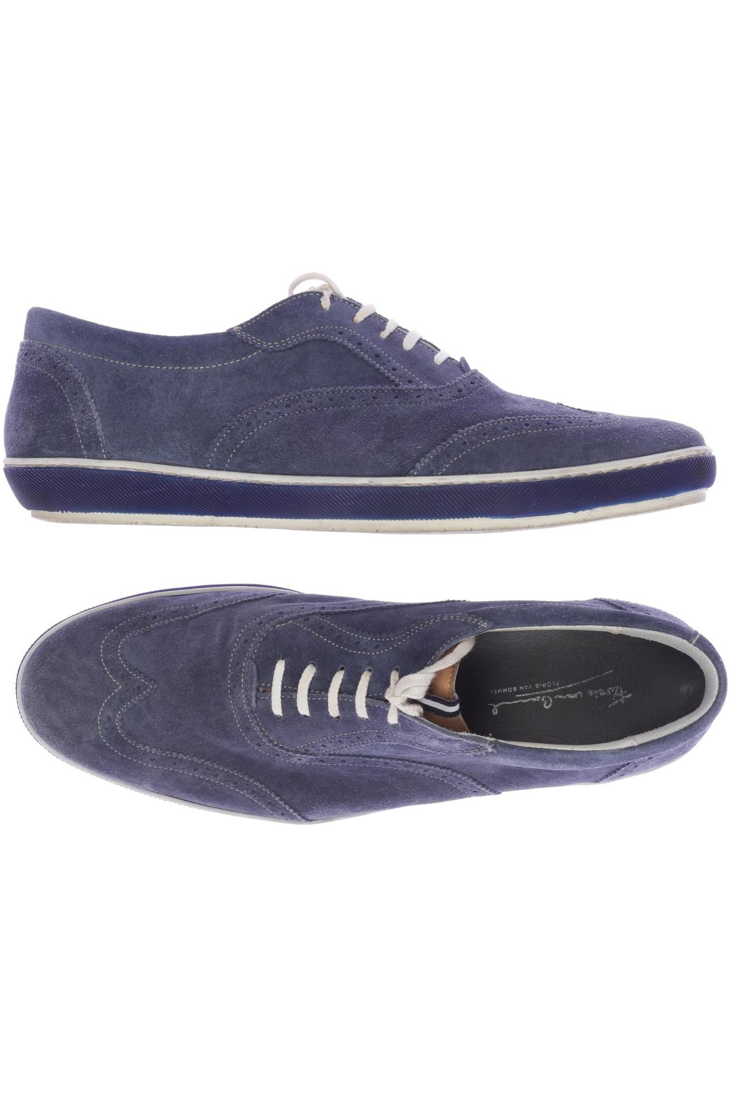 

Floris van Bommel Herren Halbschuh, blau, Gr. 10.5