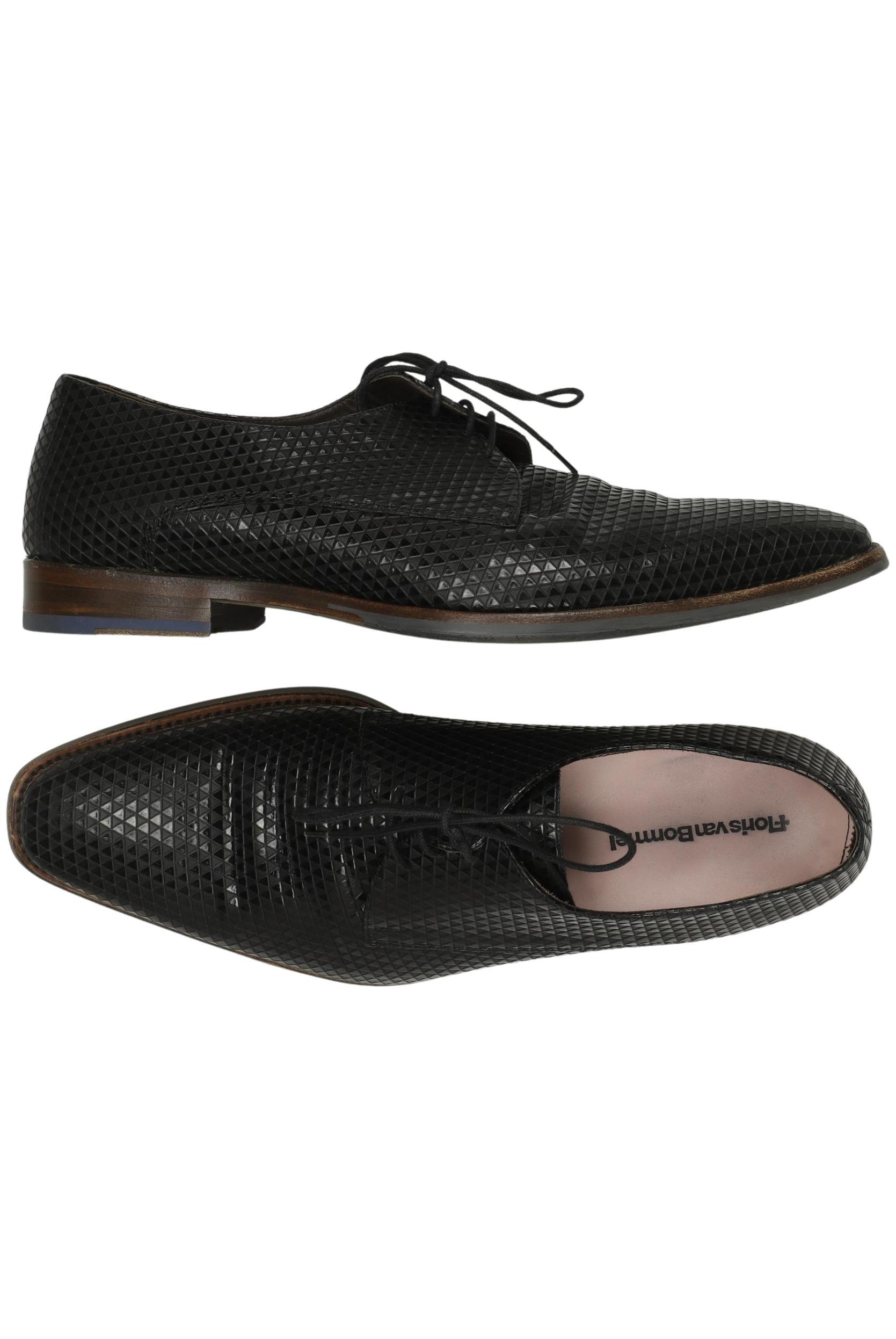 

Floris van Bommel Herren Halbschuh, schwarz, Gr. 9