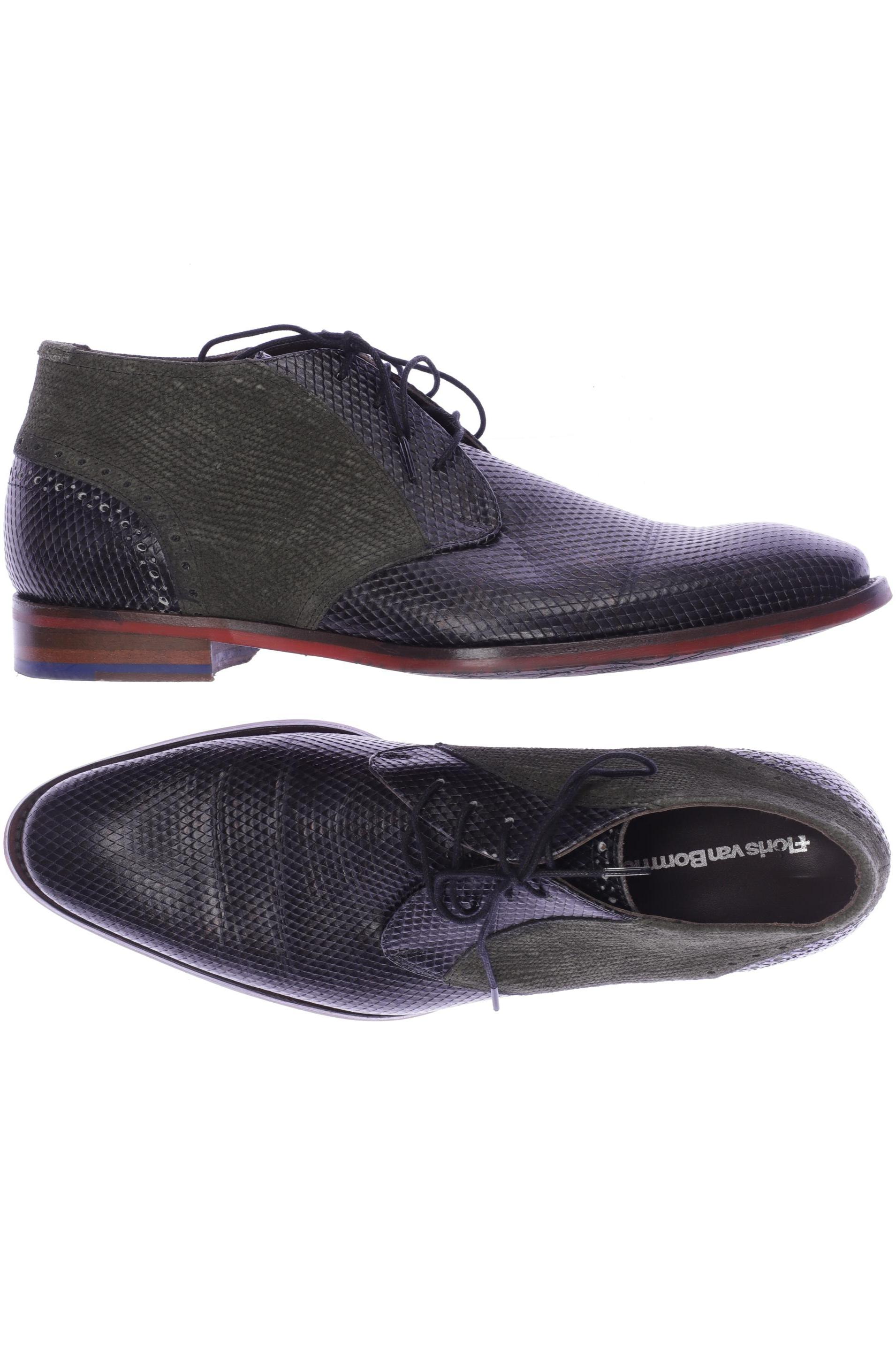 

Floris van Bommel Herren Halbschuh, schwarz, Gr. 7.5