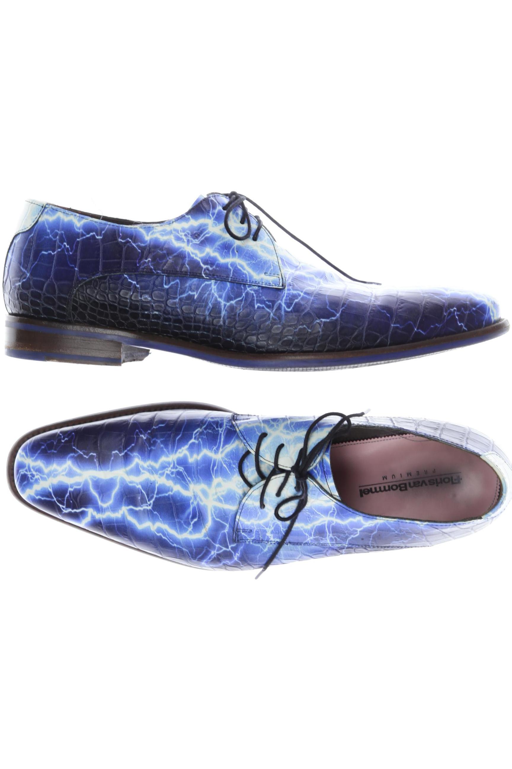 

Floris van Bommel Herren Halbschuh, blau, Gr. 9