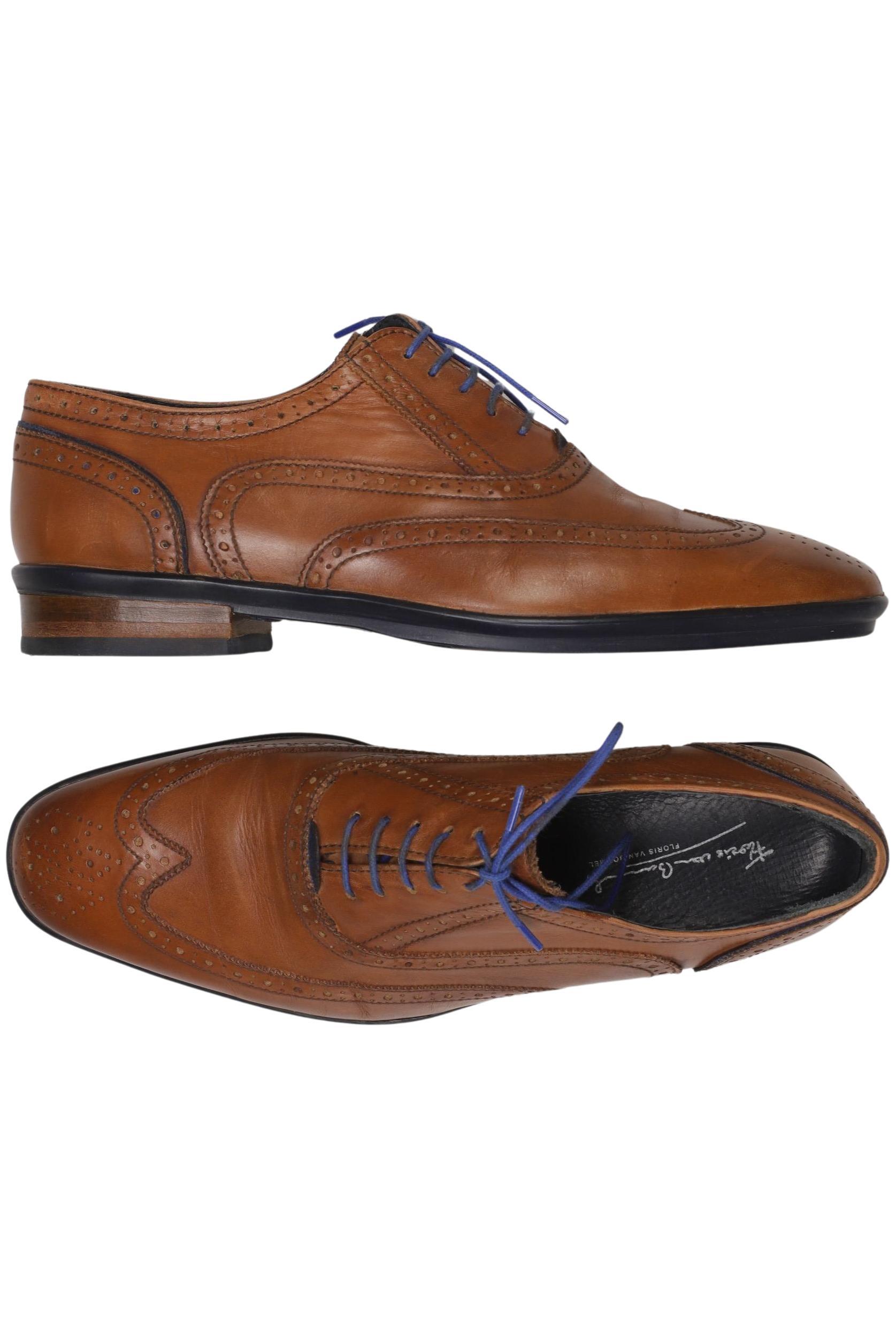 

Floris van Bommel Herren Halbschuh, braun, Gr. 7.5