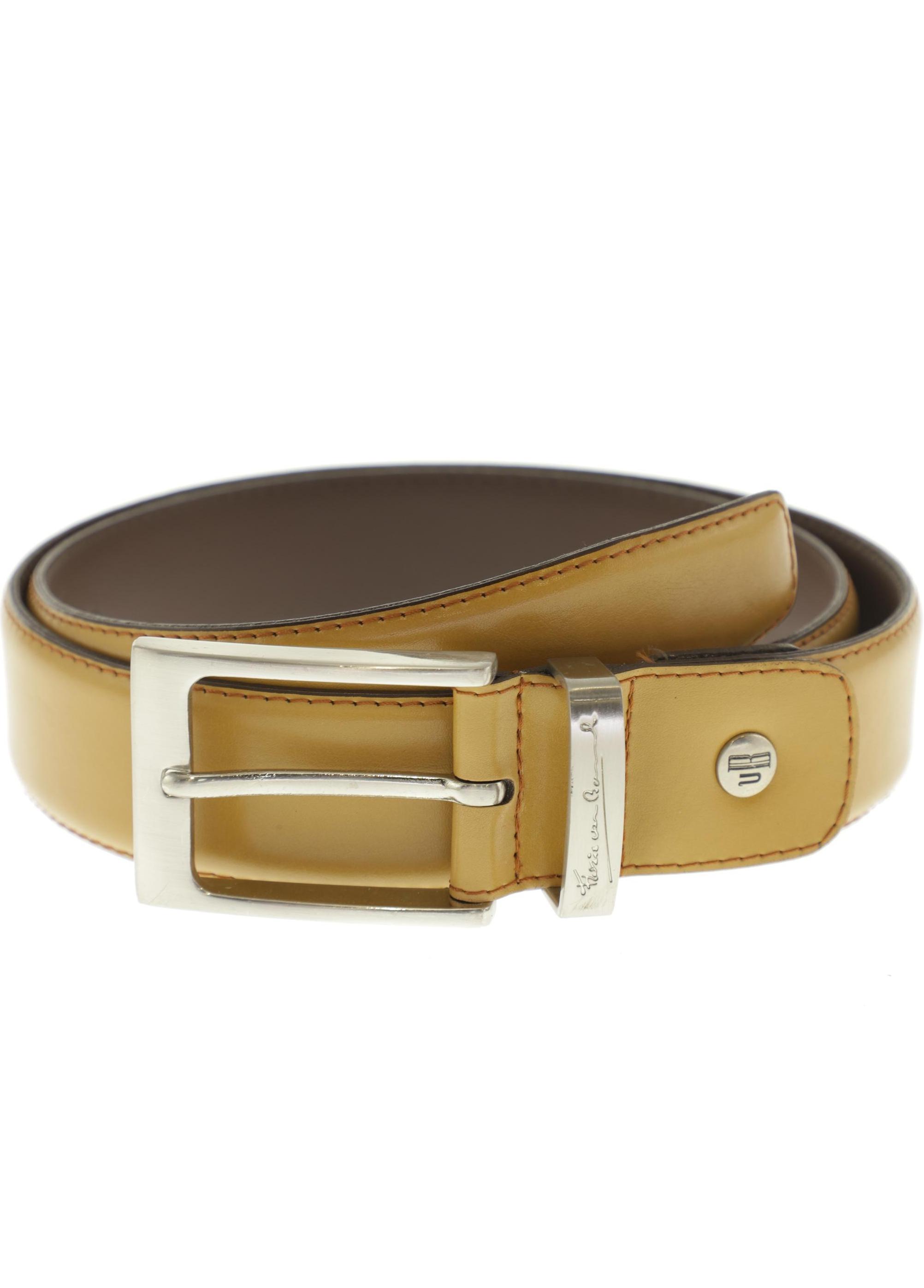 

Floris van Bommel Herren Gürtel, beige, Gr. 80