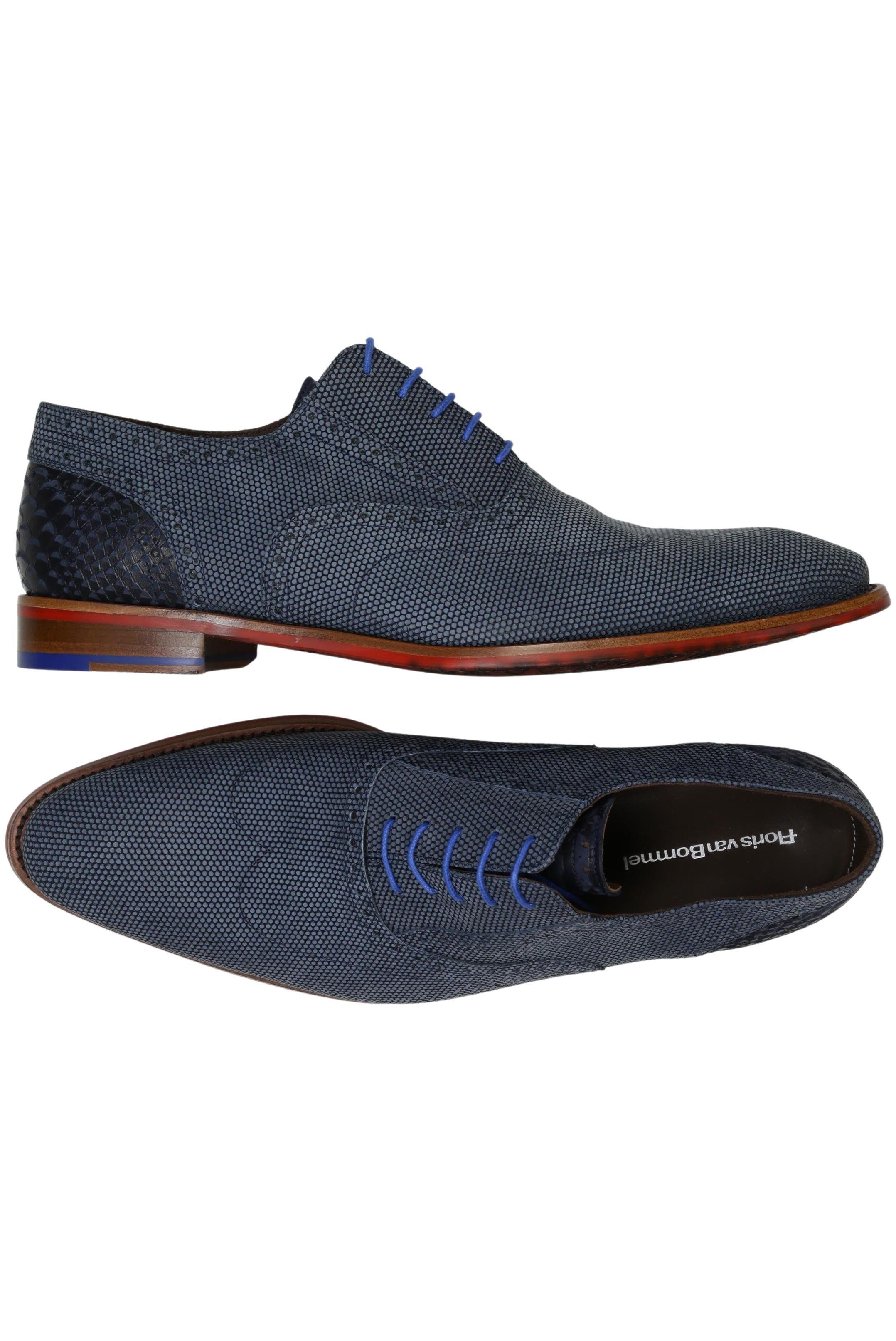 

Floris van Bommel Herren Halbschuh, blau, Gr. 9.5