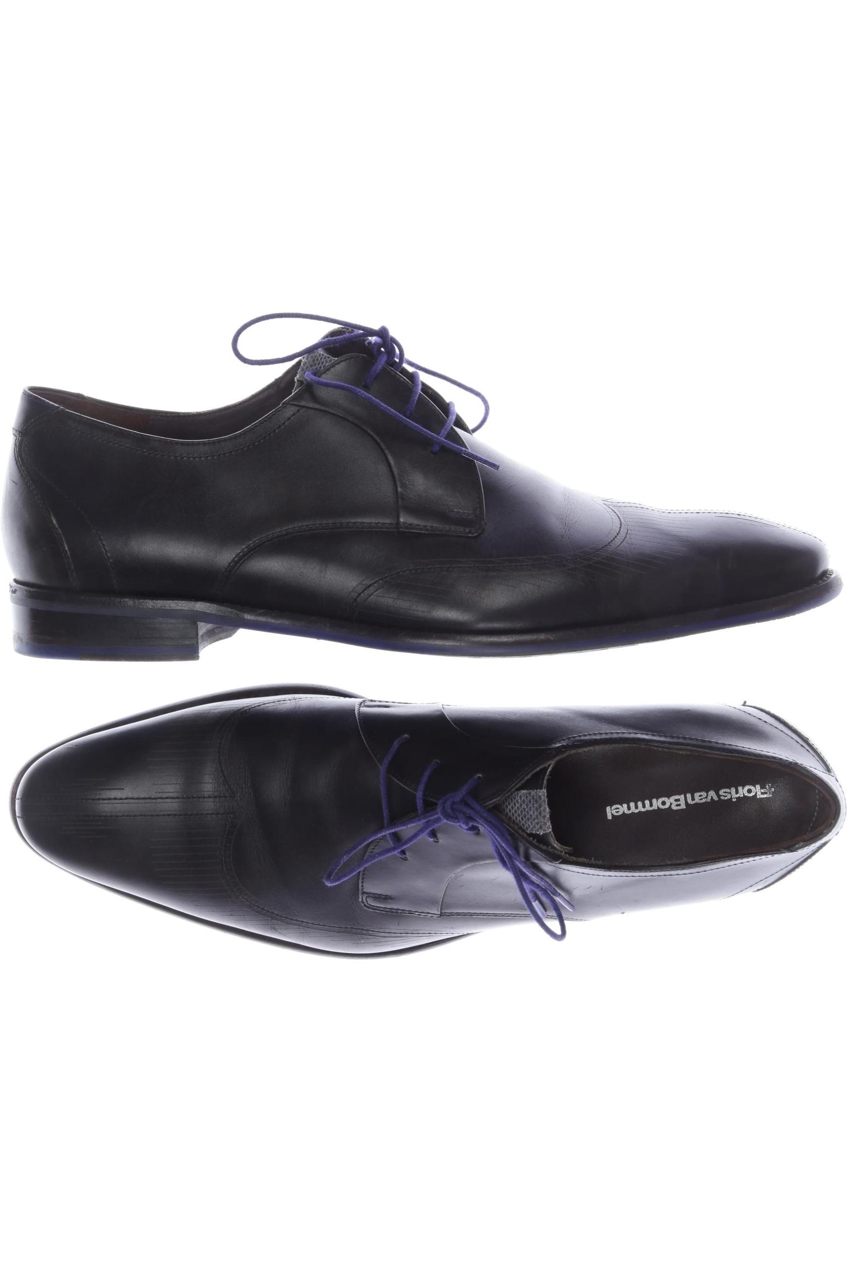 

Floris van Bommel Herren Halbschuh, schwarz, Gr. 9