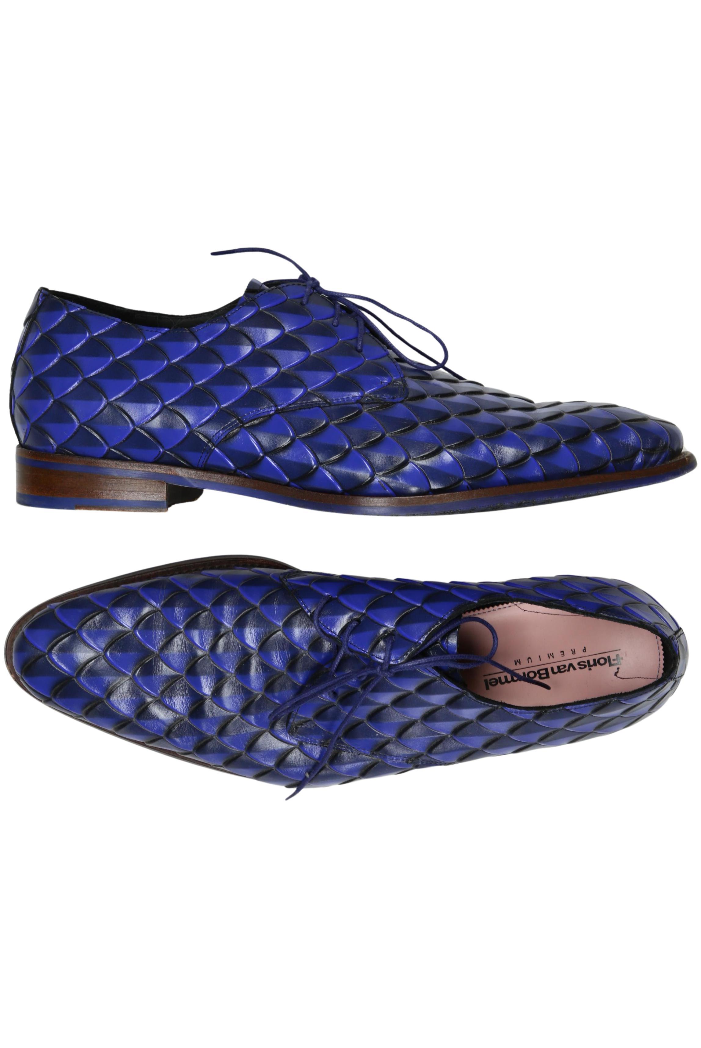 

Floris van Bommel Herren Halbschuh, blau, Gr. 8.5