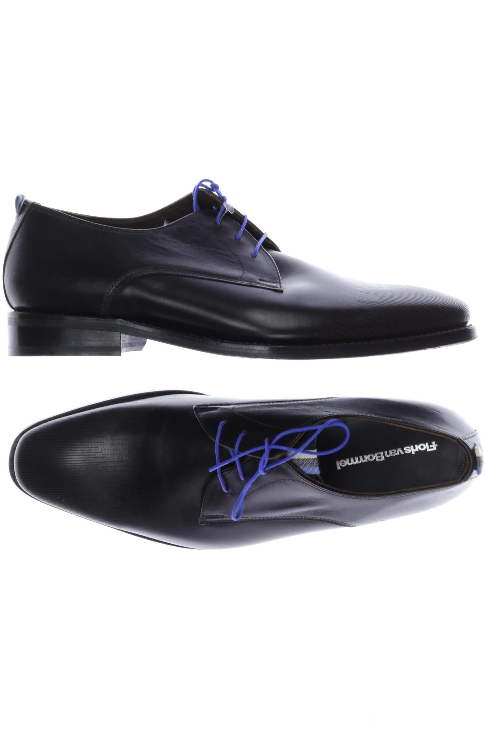 

Floris van Bommel Herren Halbschuh, schwarz, Gr. 7