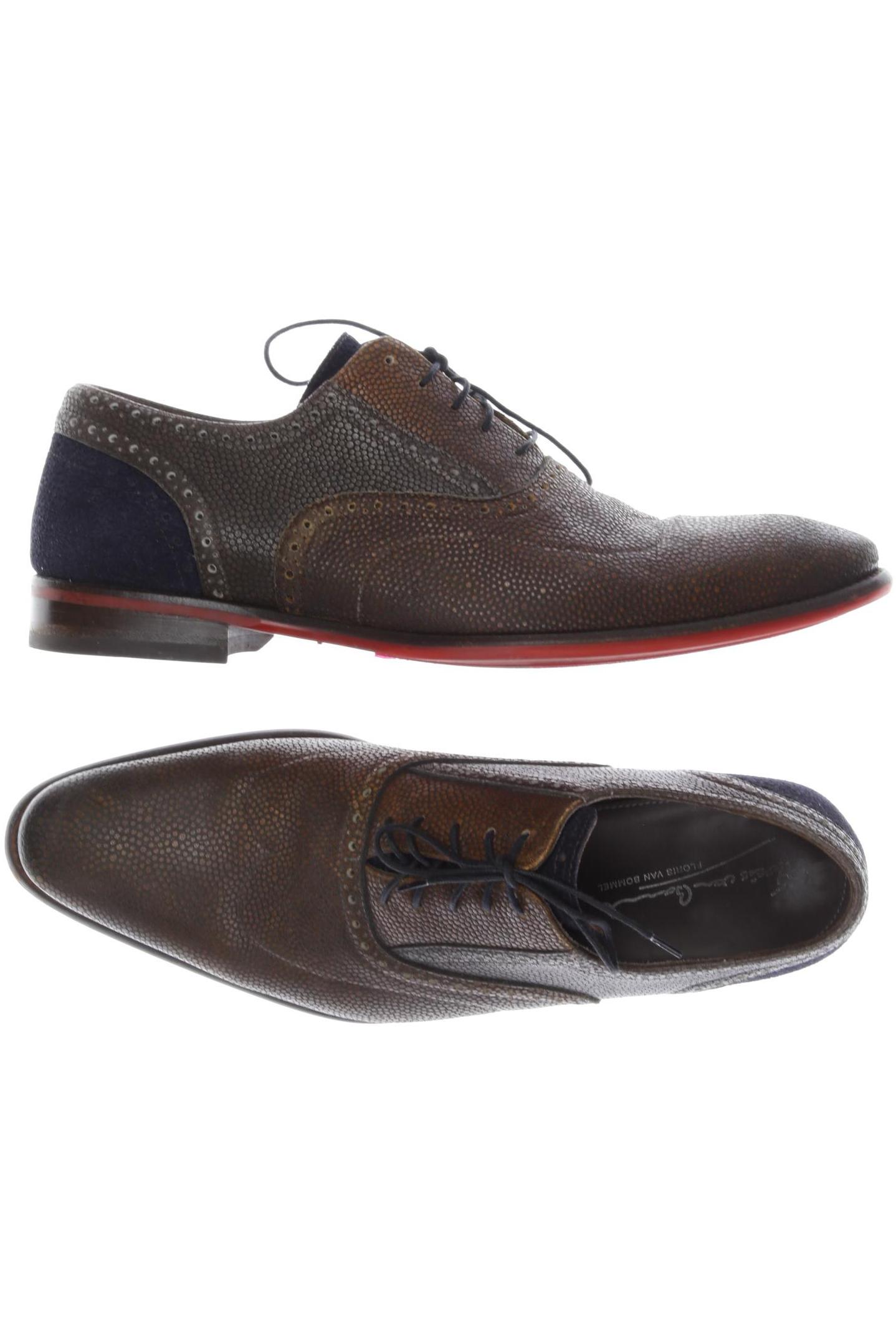 

Floris van Bommel Herren Halbschuh, braun, Gr. 9.5