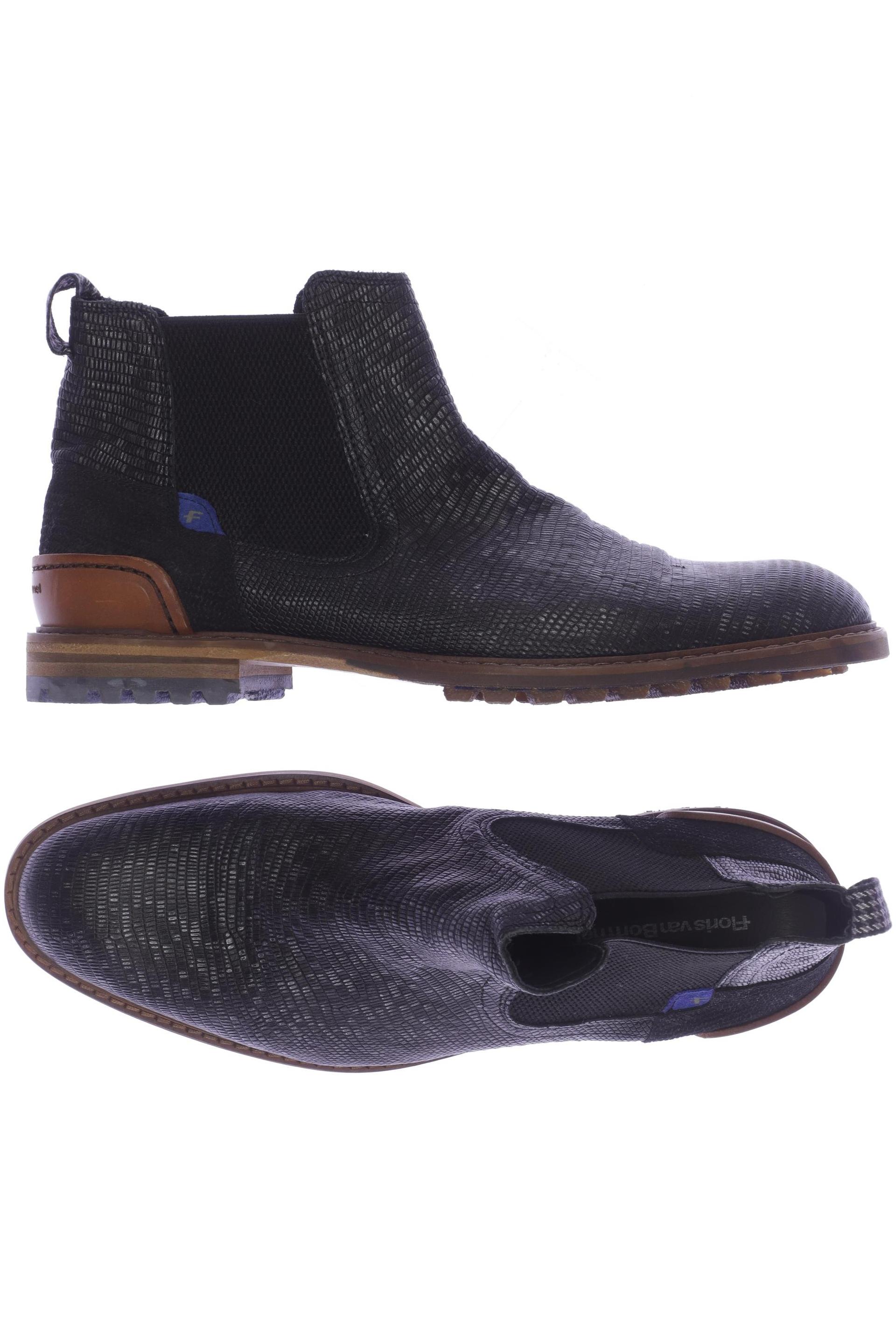 

Floris van Bommel Herren Stiefel, schwarz, Gr. 8