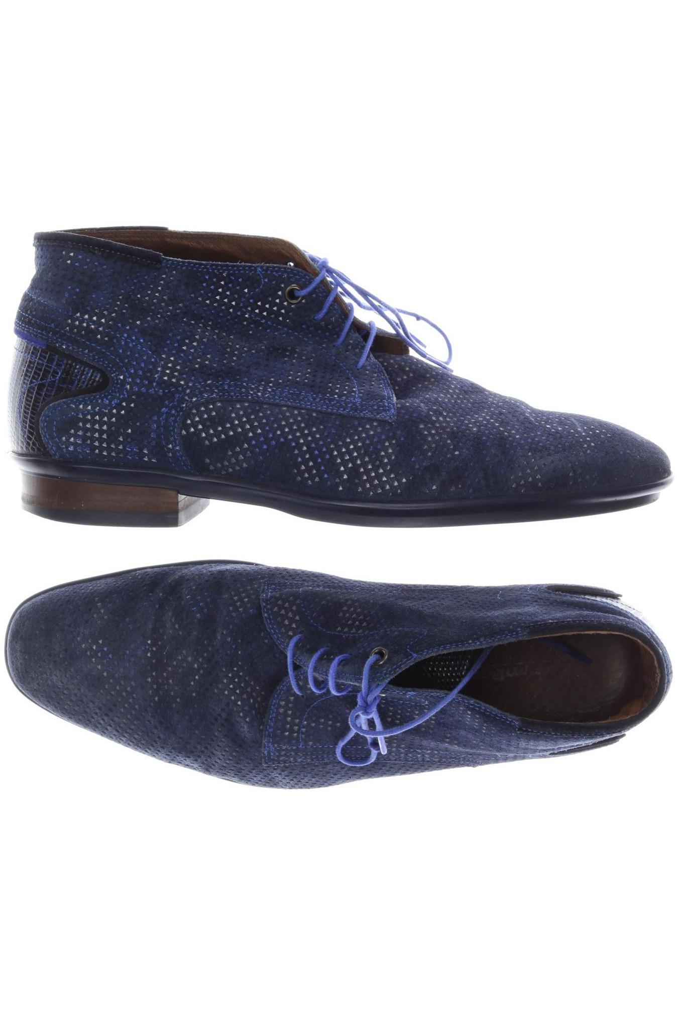 

Floris van Bommel Herren Halbschuh, marineblau, Gr. 7