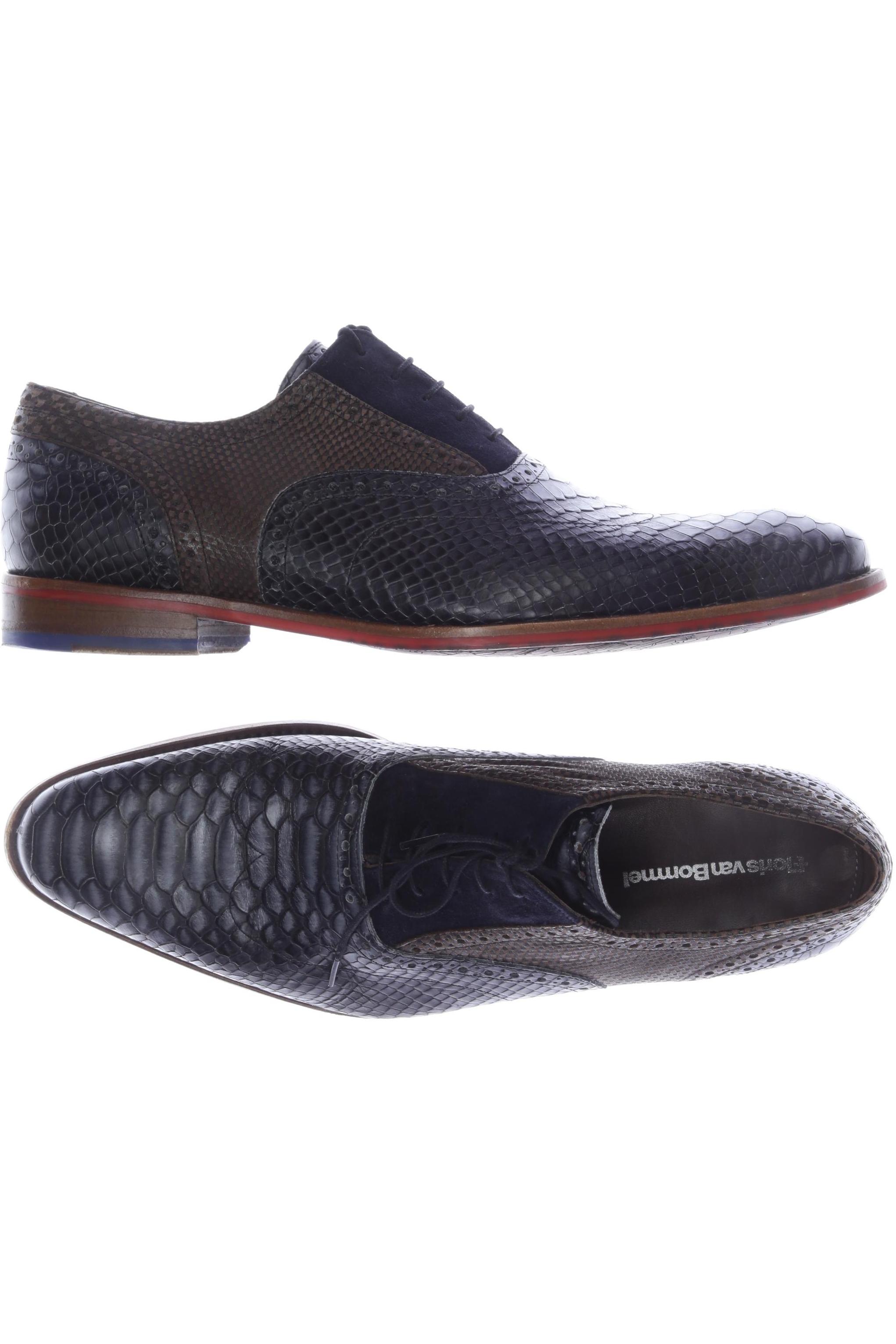 

Floris van Bommel Herren Halbschuh, schwarz, Gr. 8.5