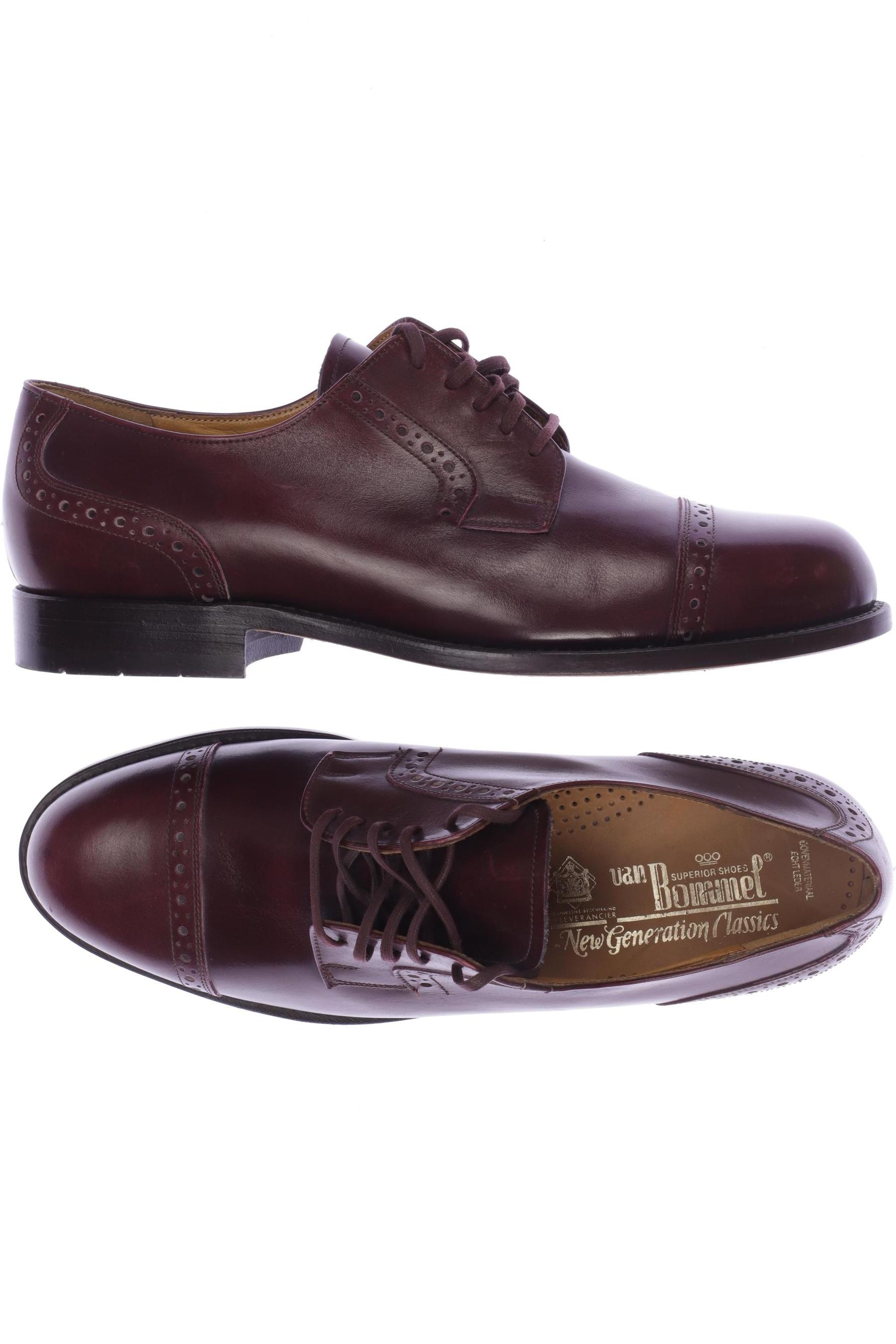 

Floris van Bommel Herren Halbschuh, bordeaux, Gr. 8