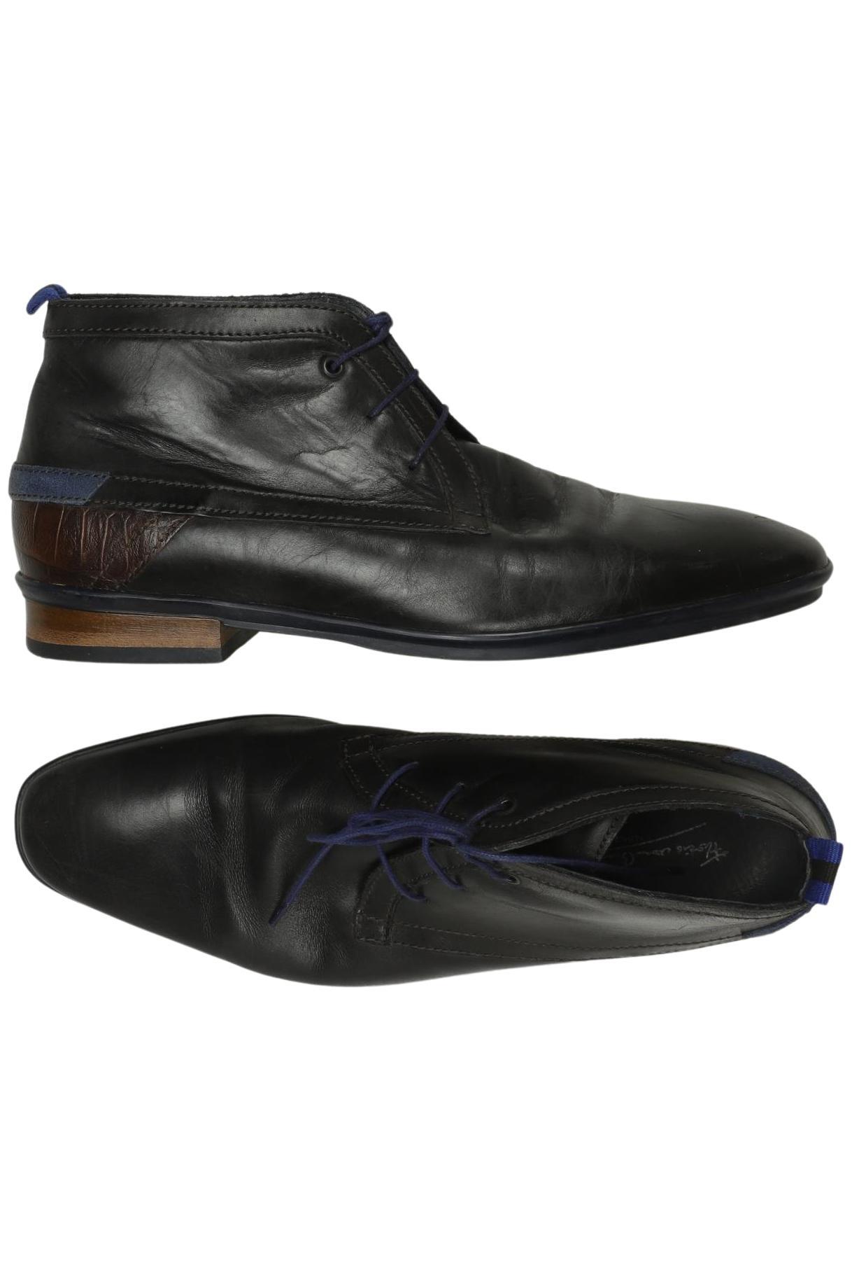 

Floris van Bommel Herren Halbschuh, schwarz, Gr. 9