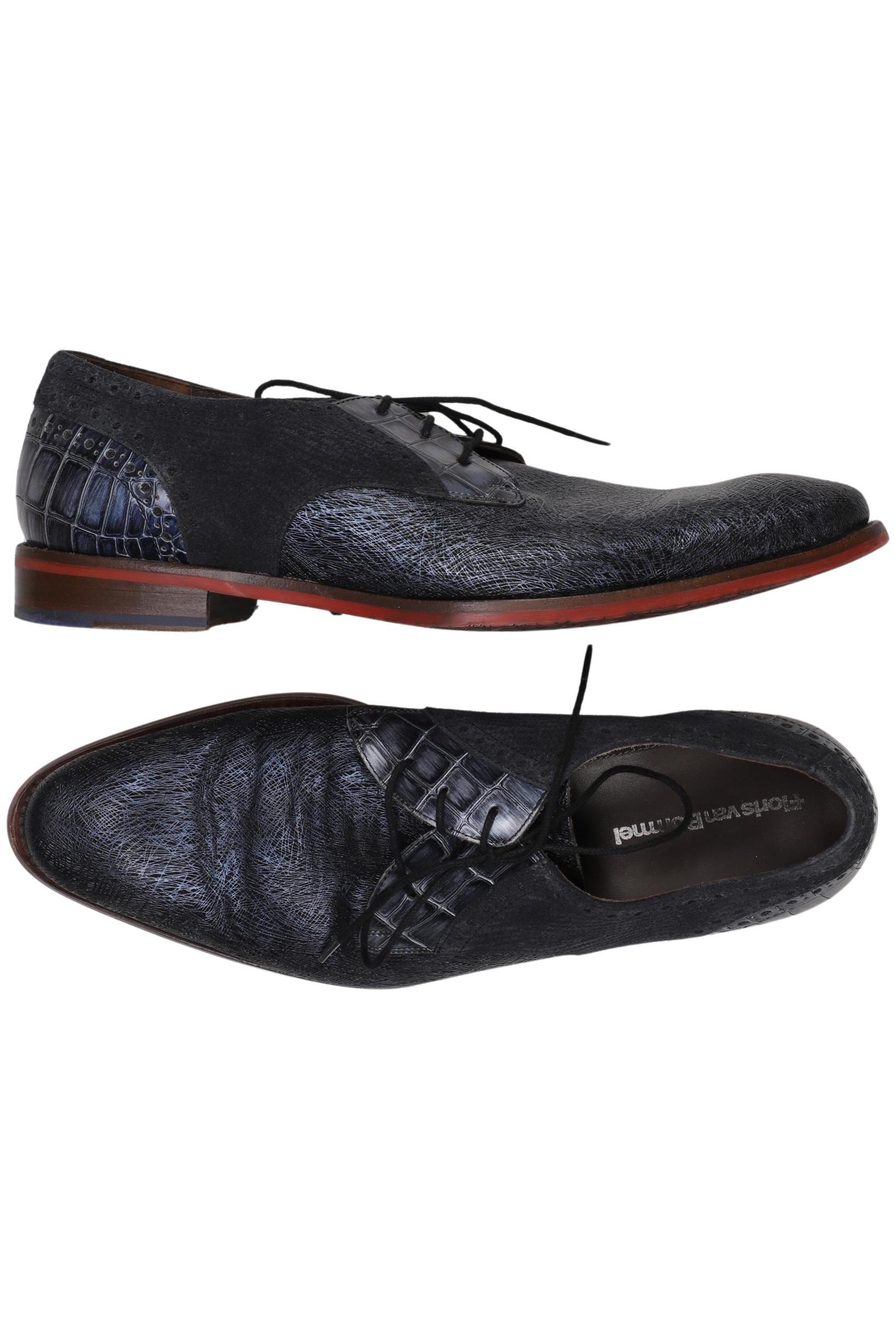 

Floris van Bommel Herren Halbschuh, blau, Gr. 7.5