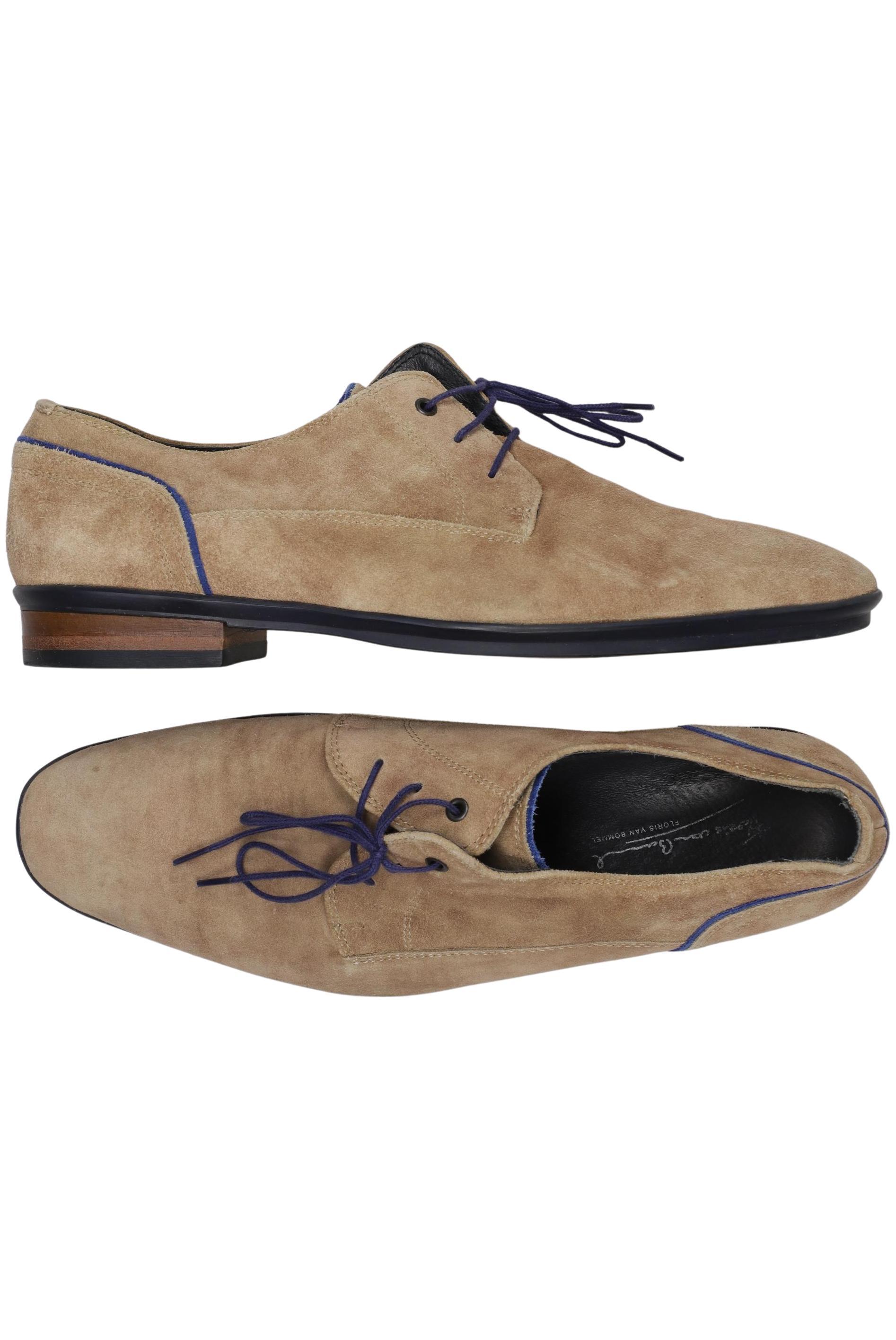 

Floris van Bommel Herren Halbschuh, beige, Gr. 9