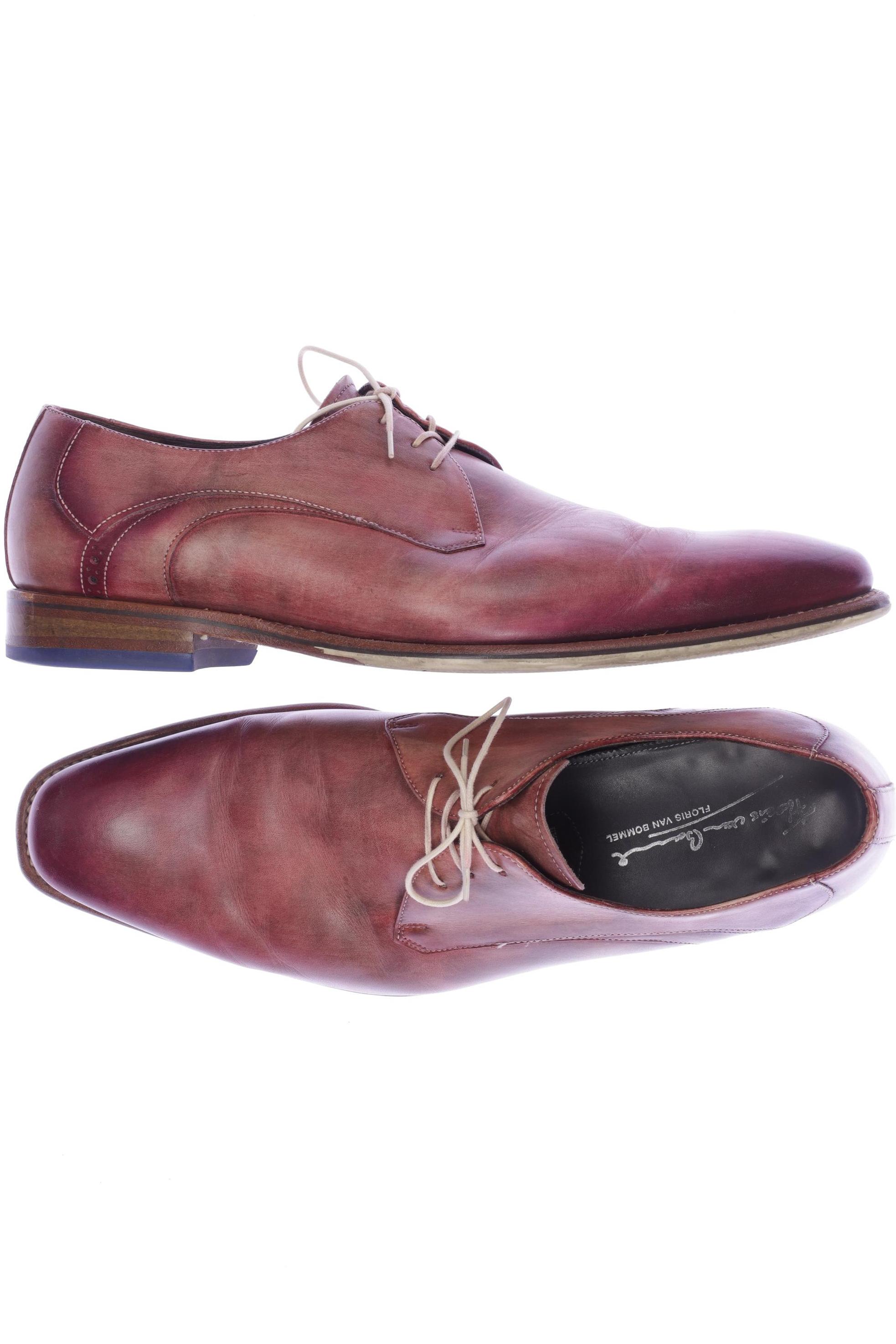 

Floris van Bommel Herren Halbschuh, bordeaux, Gr. 10