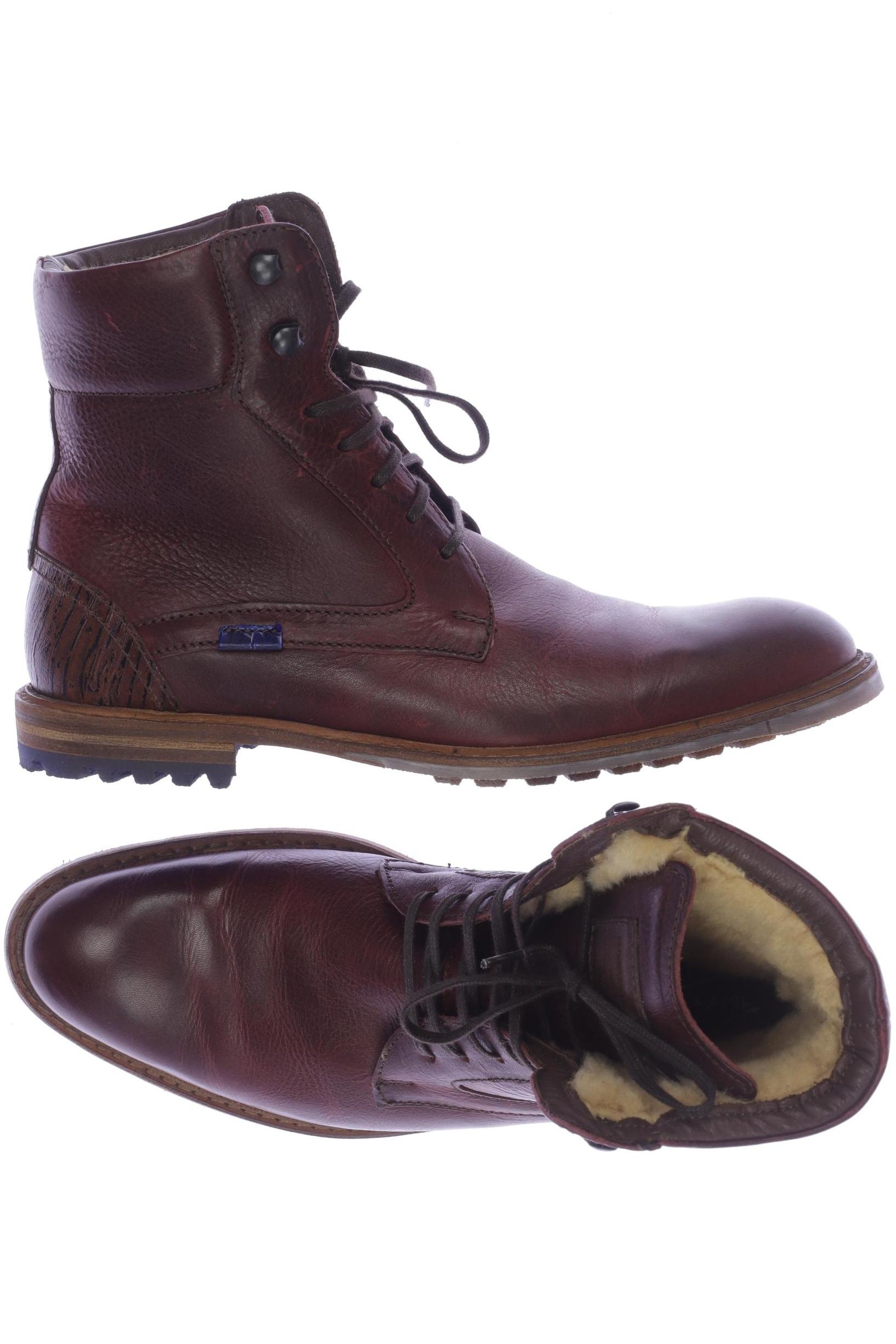 

Floris van Bommel Herren Stiefel, bordeaux