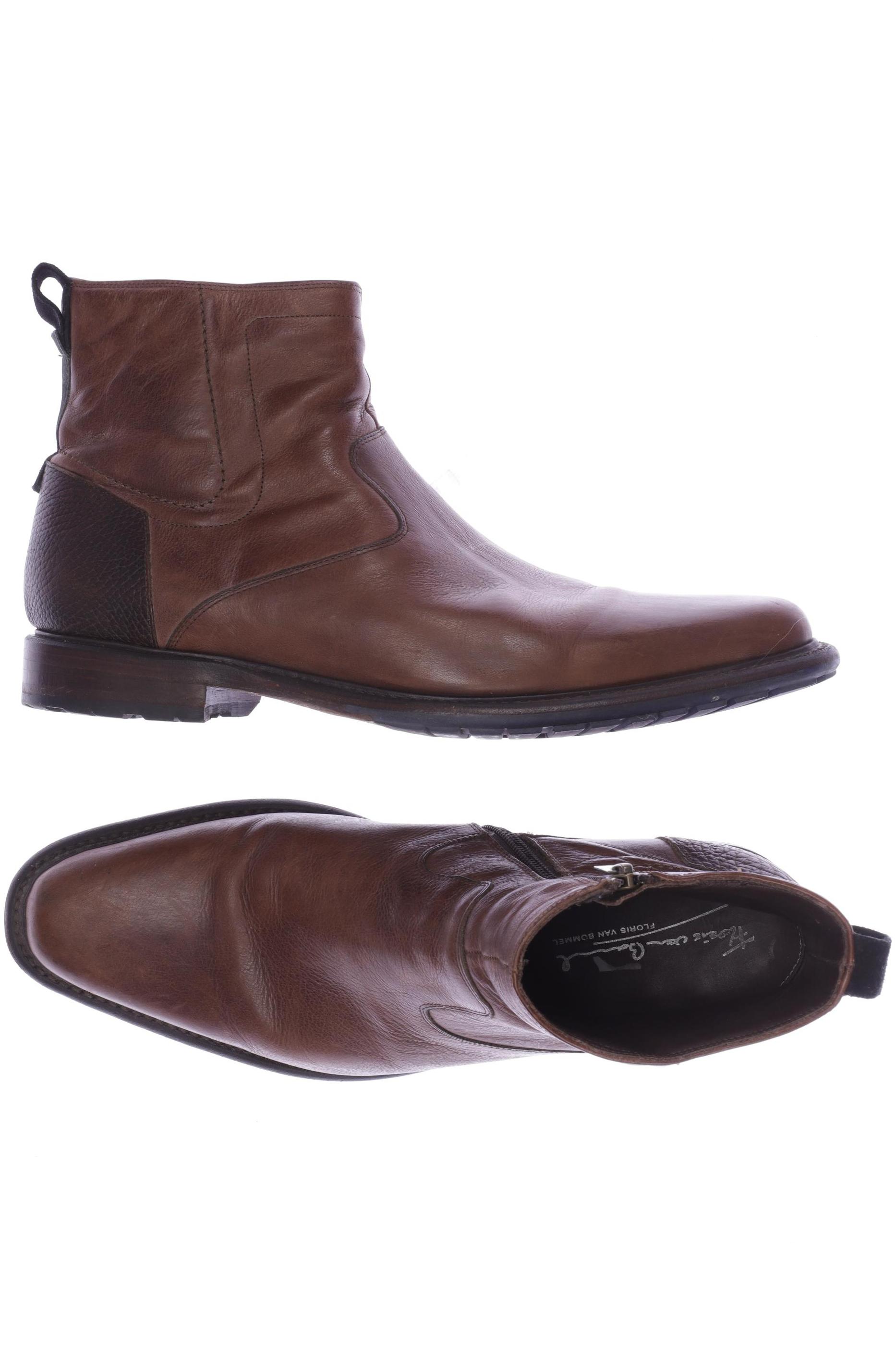 

Floris van Bommel Herren Stiefel, braun, Gr. 8