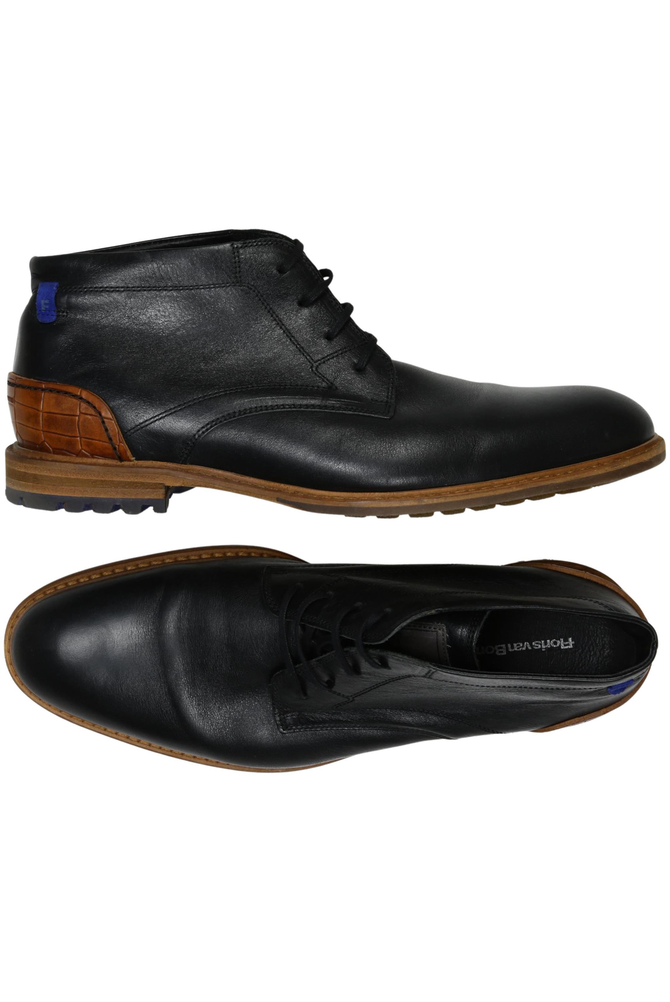 

Floris van Bommel Herren Halbschuh, schwarz, Gr. 9.5