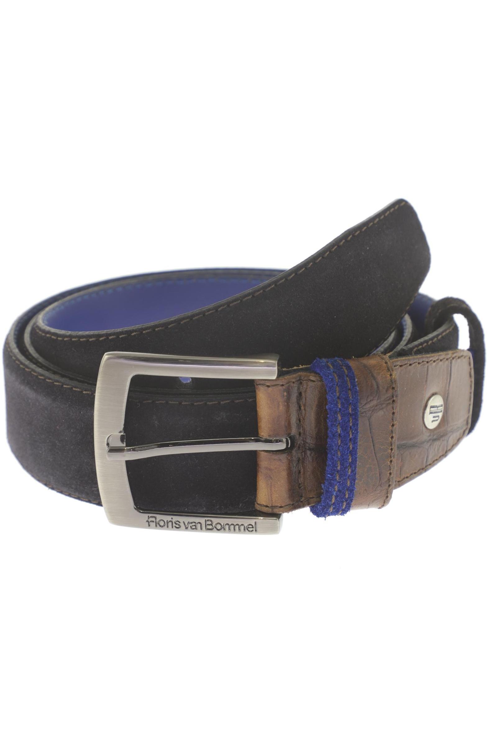 

Floris van Bommel Herren Gürtel, marineblau, Gr. 105